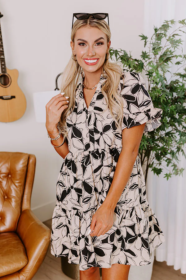 Local Charm Floral Mini Dress