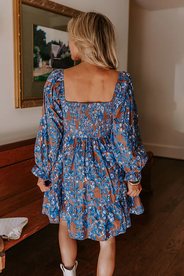 Small Town Charm Floral Mini Dress