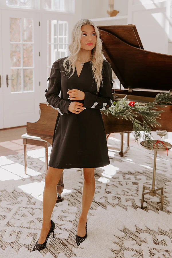 Cue The Chic Embellished Mini Dress