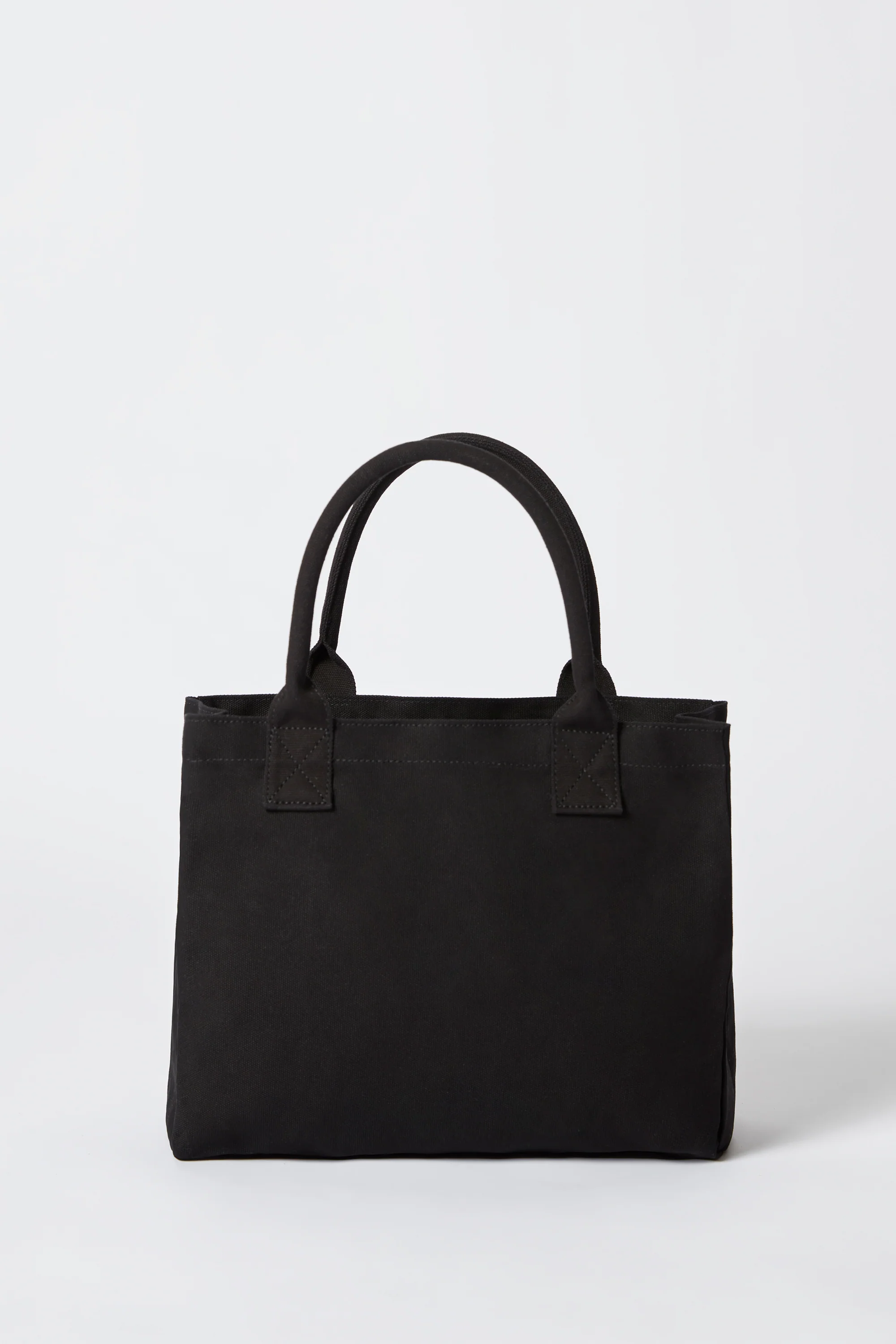 Sport - Small Canvas Tote Bag in Black