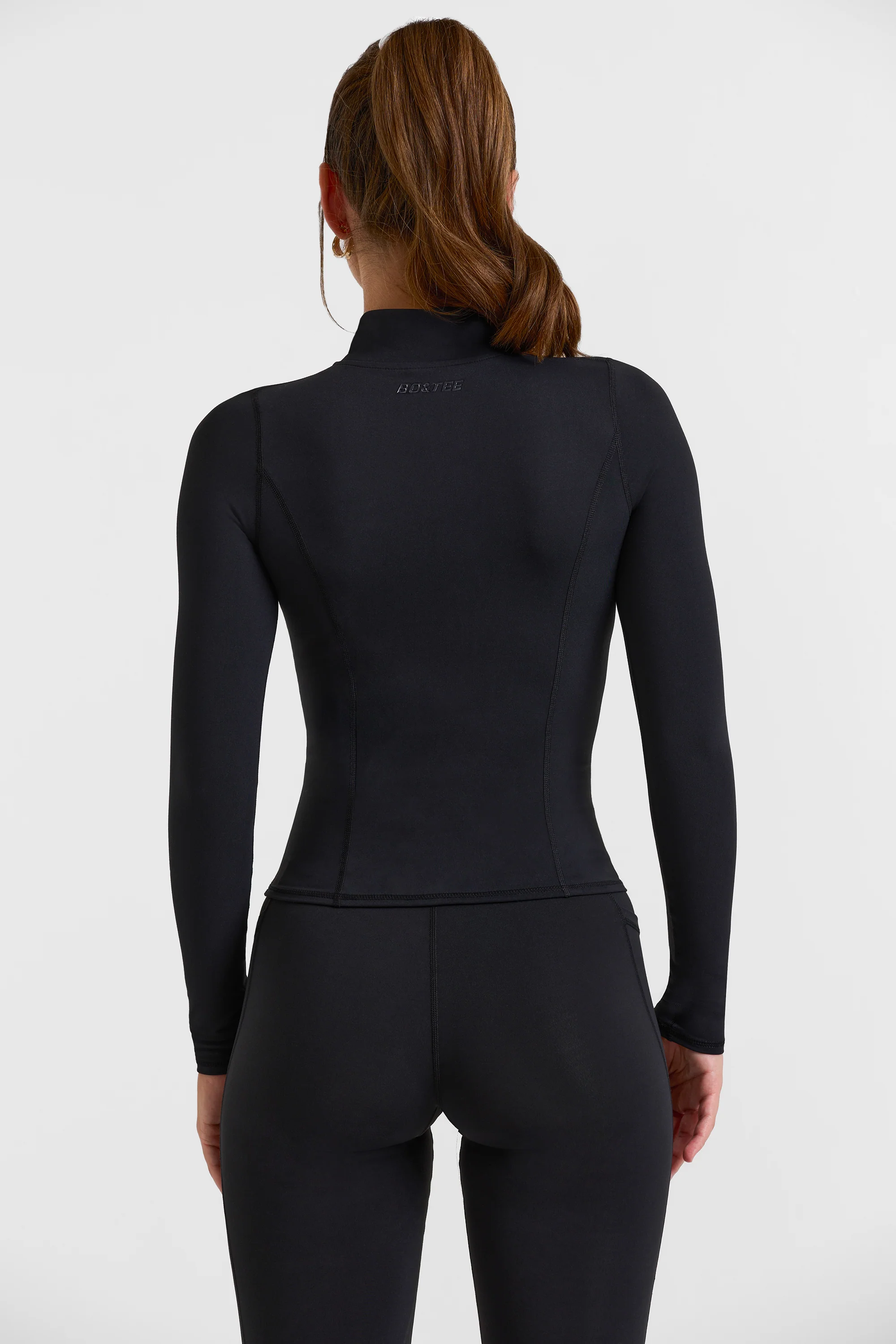 Rally - Zip Up Jacket in Black