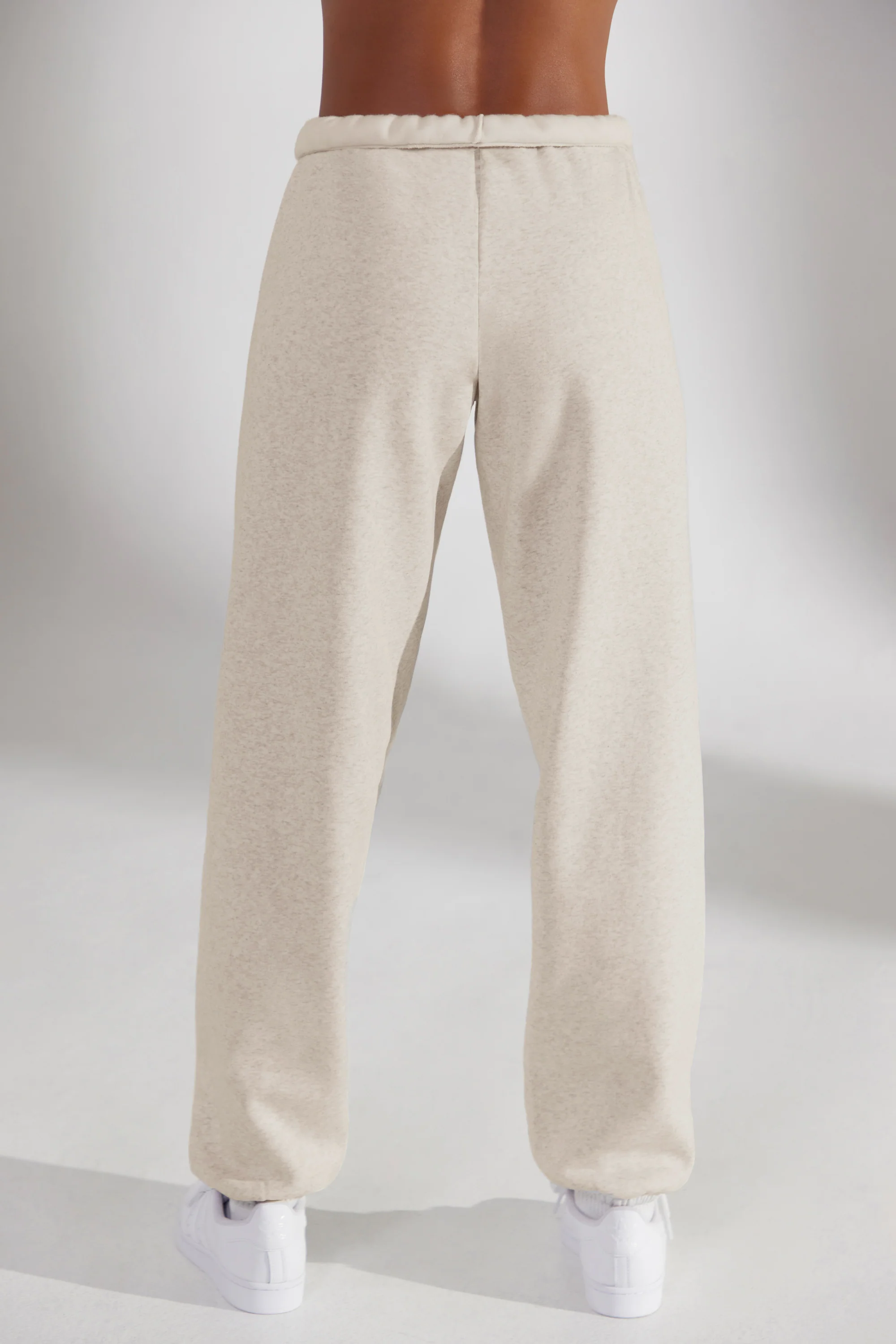 Prime - Oversized Joggers in Heather Oat