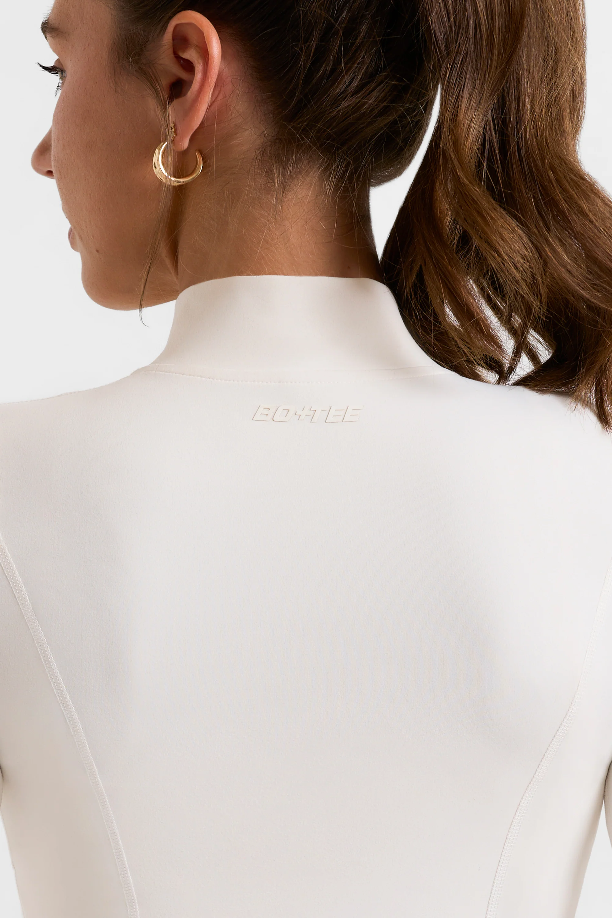 Rally - Zip Up Jacket in White