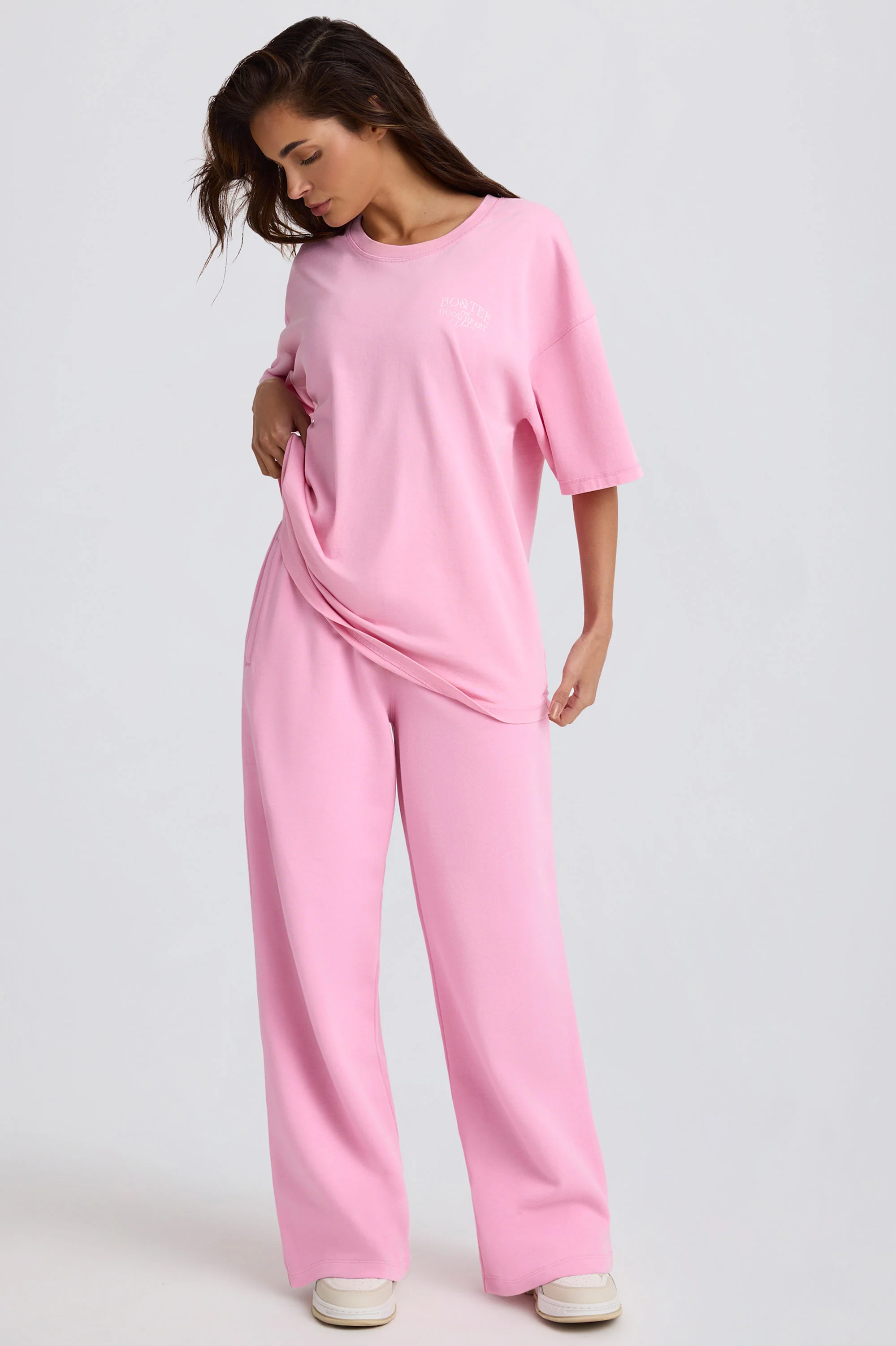 Oversized T-Shirt in Baby Pink