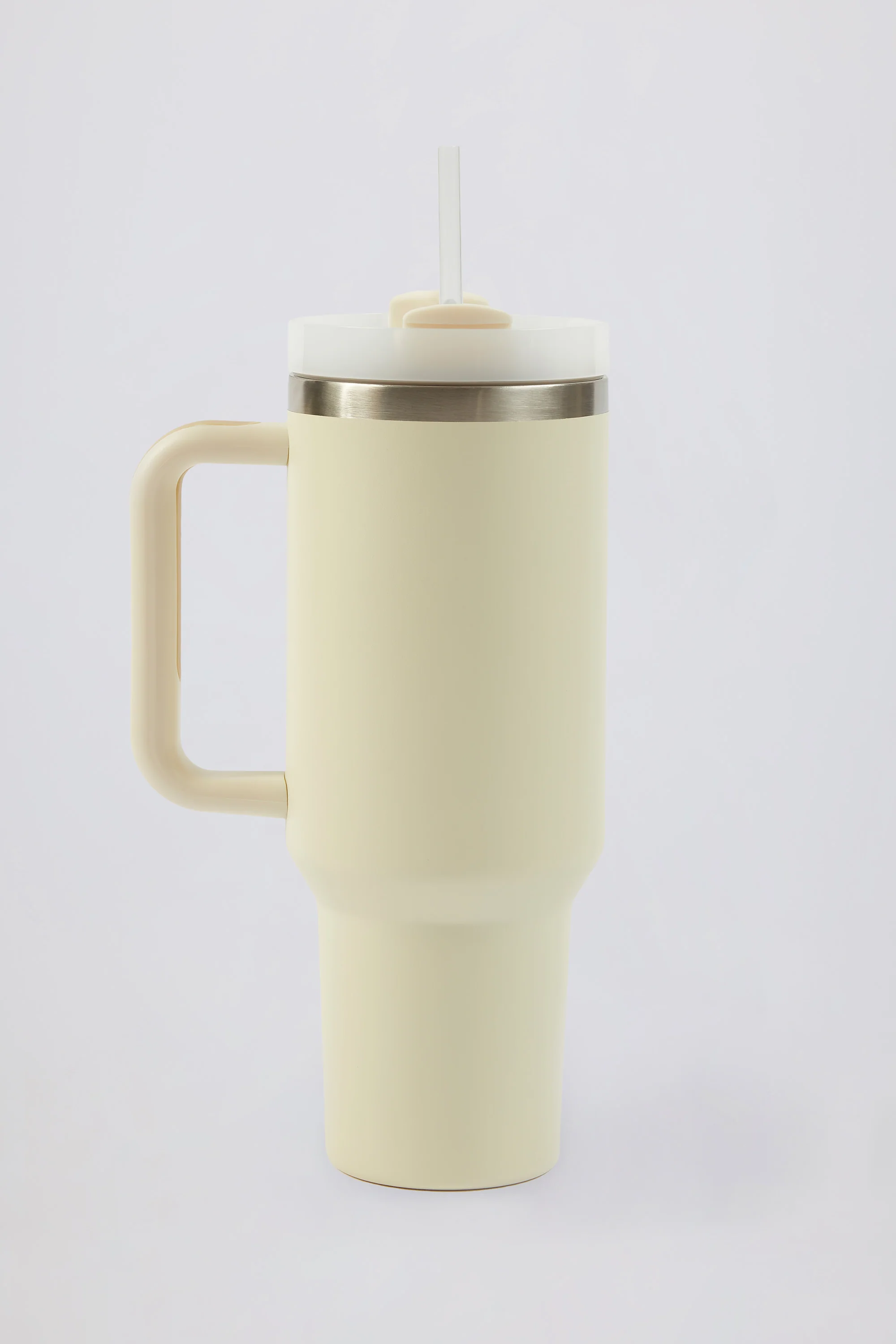 Stainless Steel Water Bottle in Cream