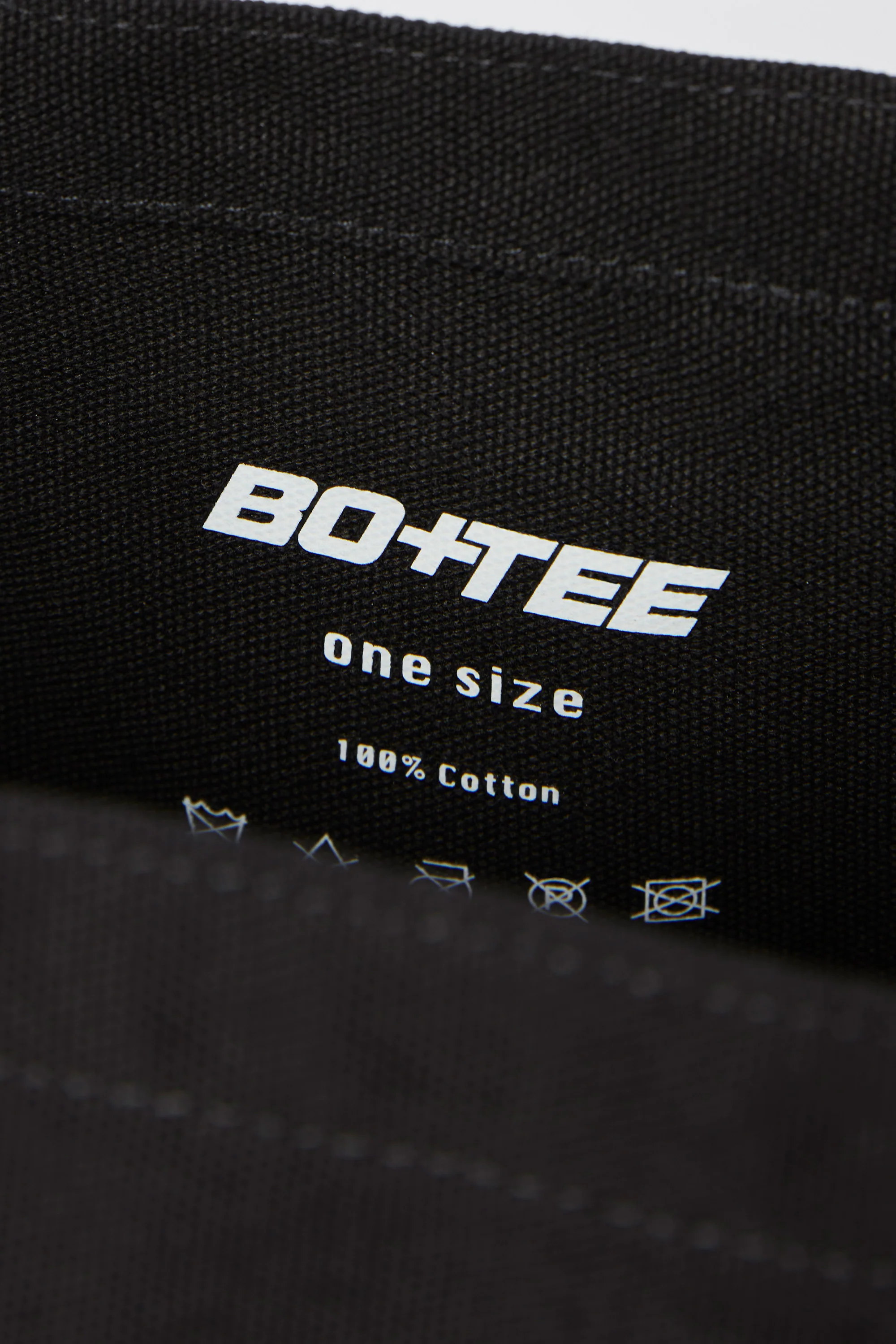 Sport - Small Canvas Tote Bag in Black