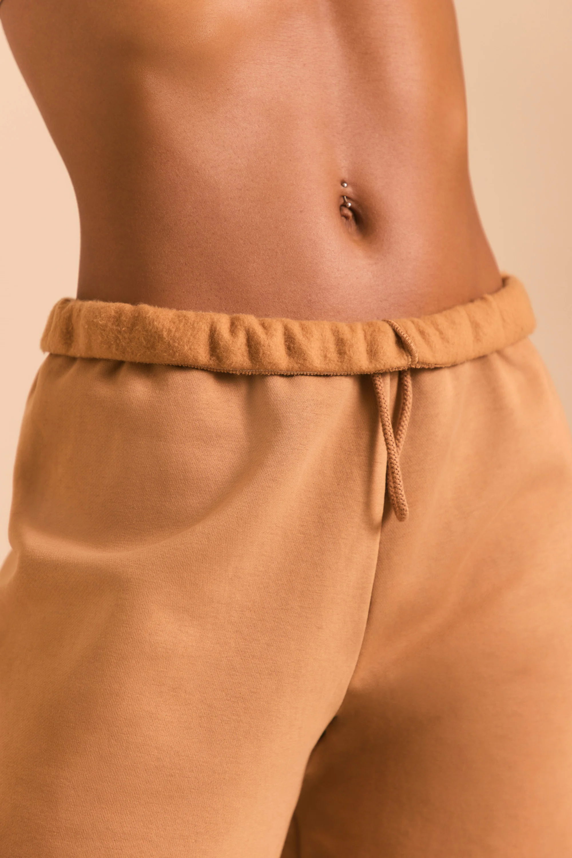 Pacific - Relaxed Fit Joggers in Chestnut Brown