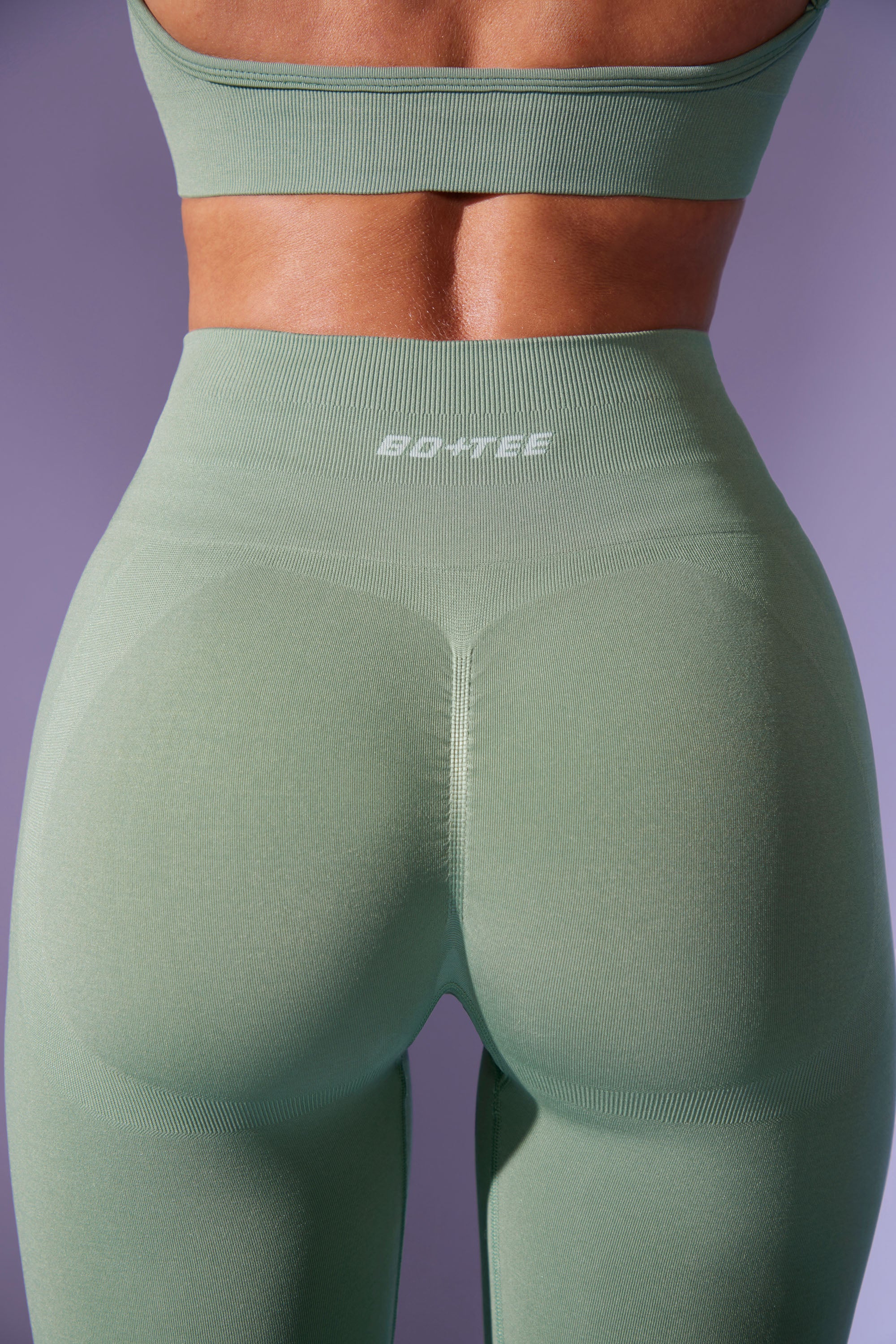 Power-  High Waist Define Luxe Leggings in Sage
