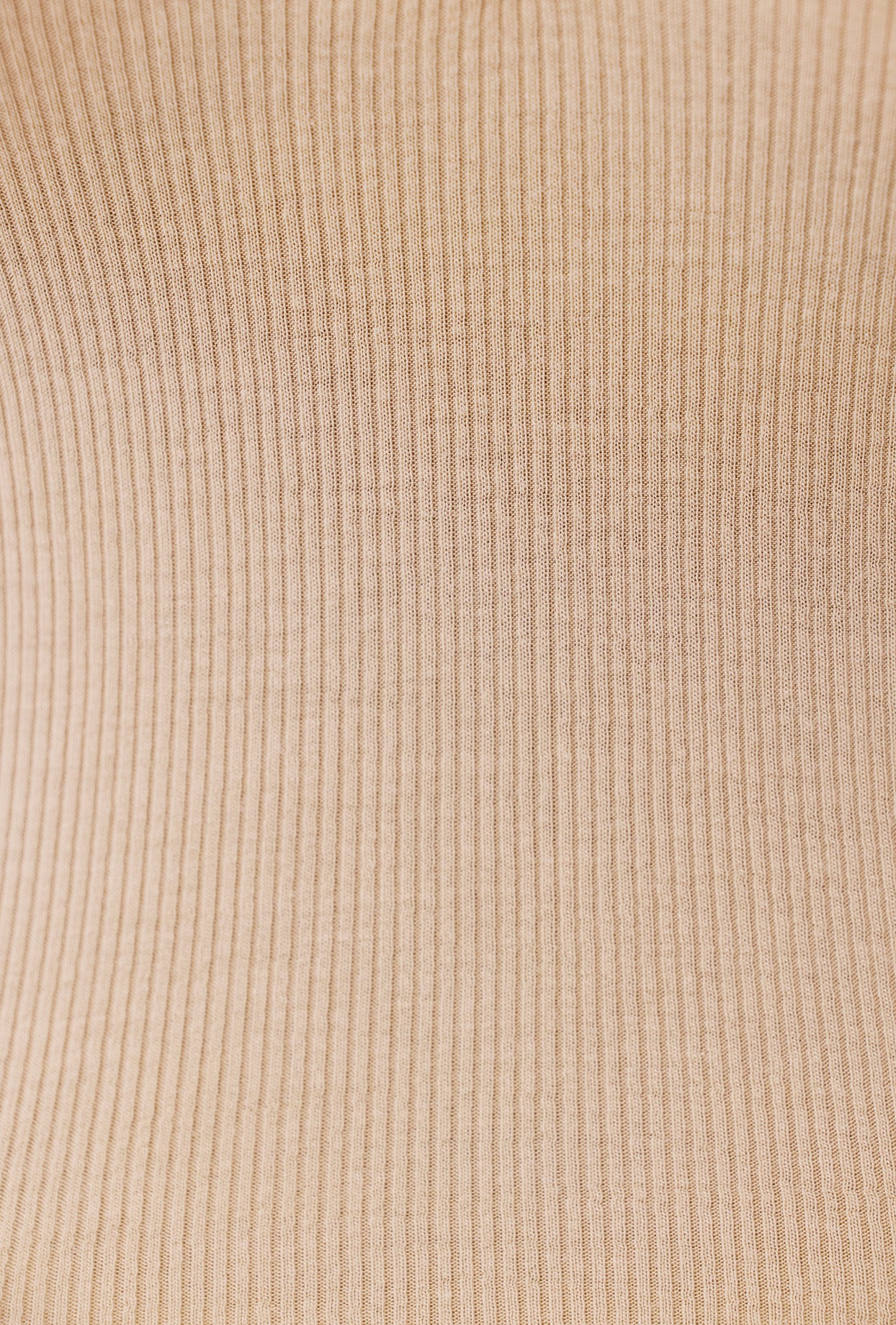 Rest - Modal Rib V Neck Tank Top in Cashmere