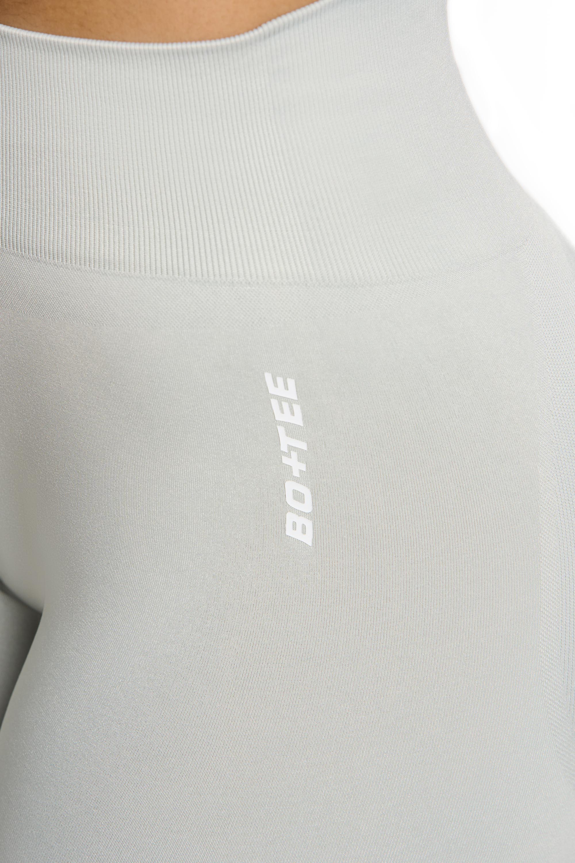 Motivation - Petite High Waist Seamless Leggings in Grey