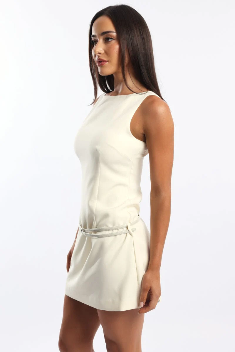 White Bodycon Dress Mini