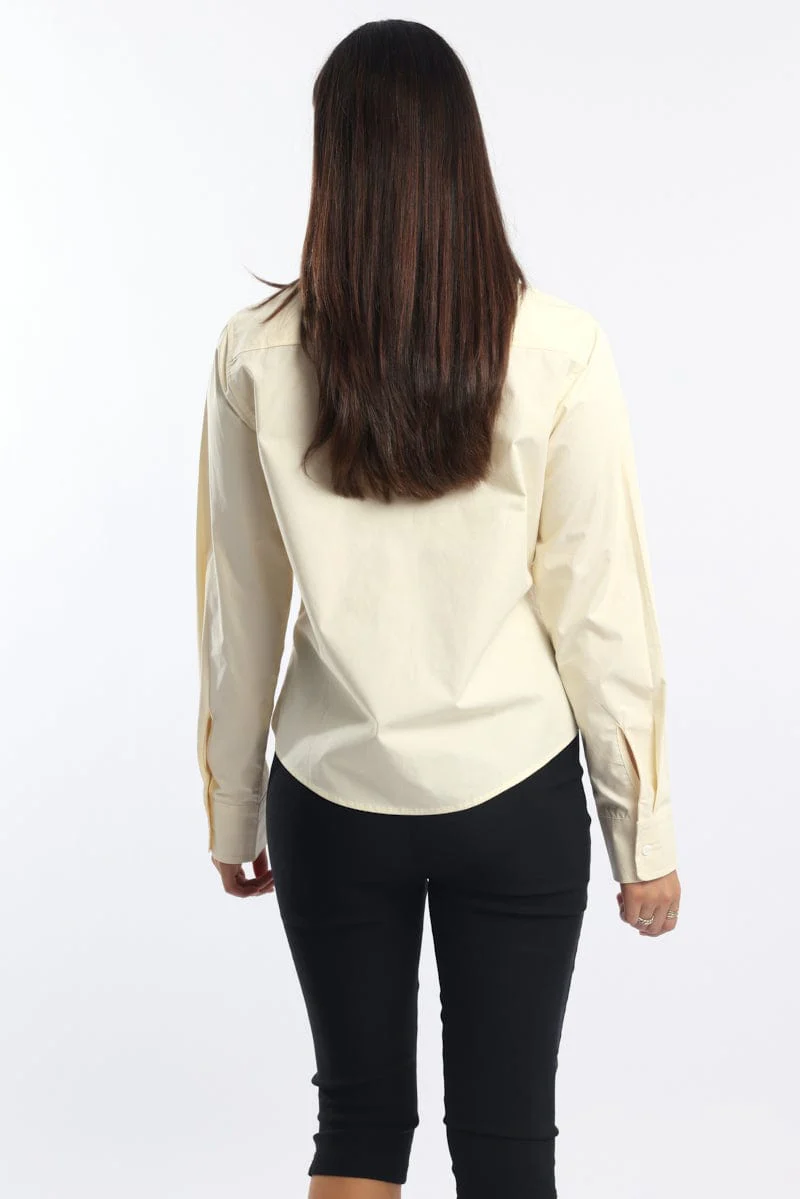 Yellow Smart Fit Shirt