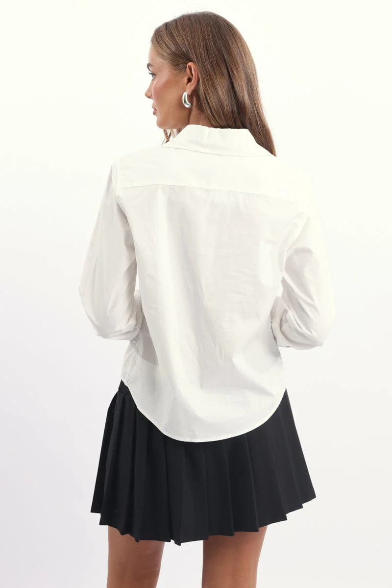 White Smart Fit Shirt