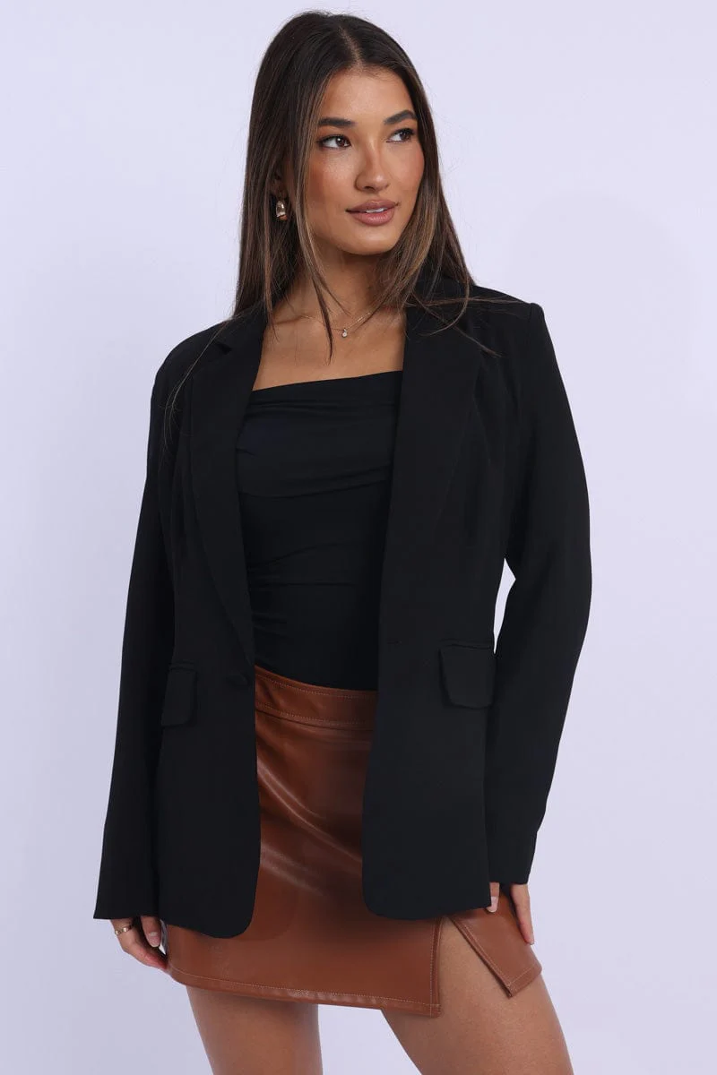 Black Blazer Long Sleeve