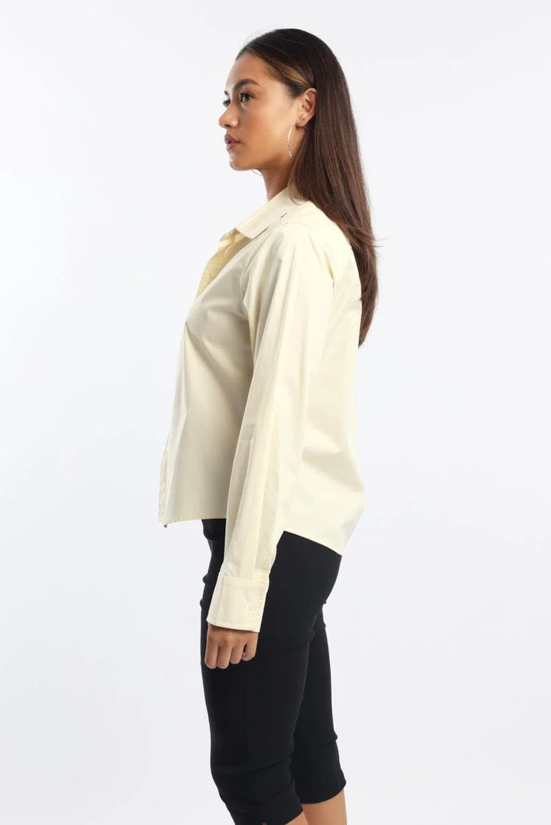 Yellow Smart Fit Shirt