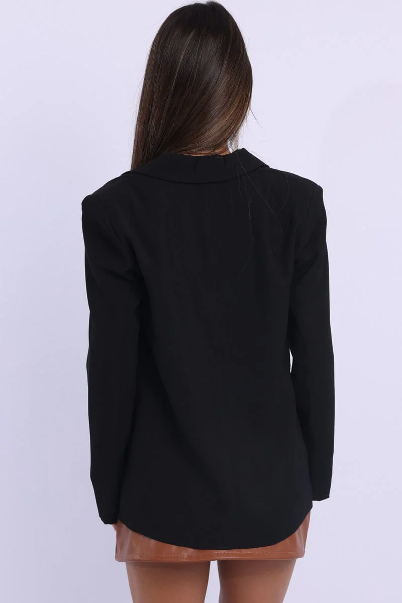 Black Blazer Long Sleeve