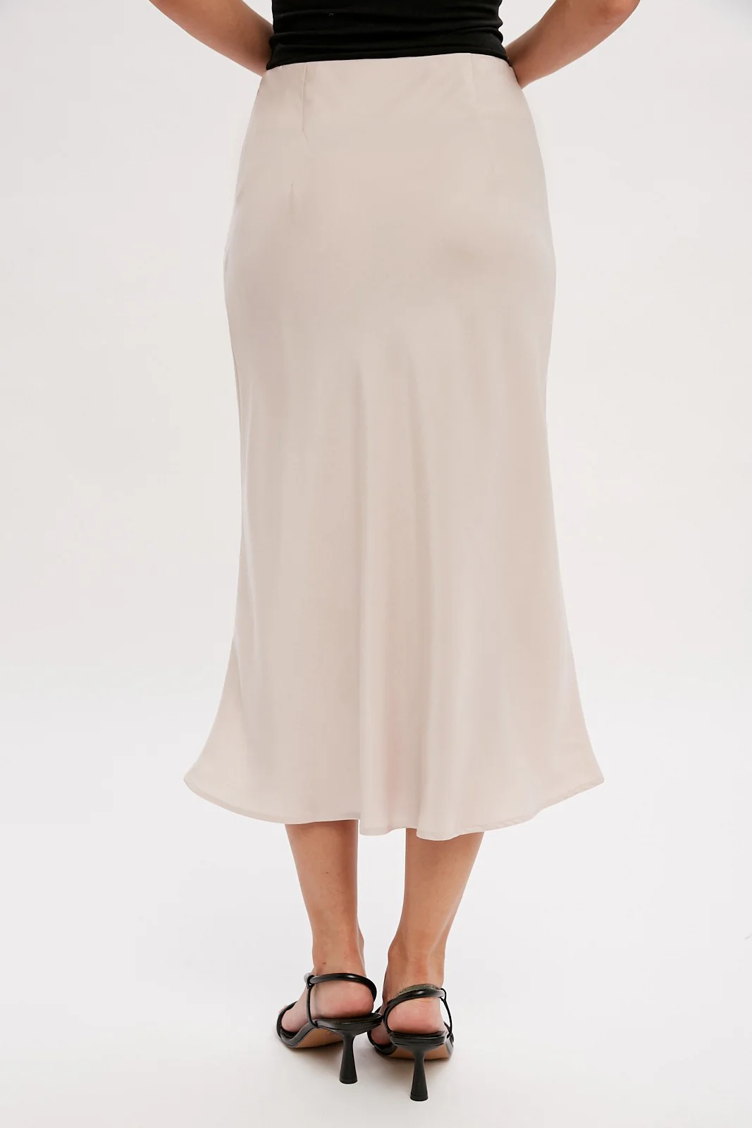 The Girl is a Pearl Bias Cut Skirt FINAL SALE