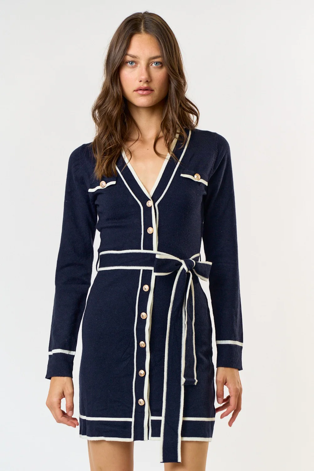 Double Duty Navy Sweater plus Dress FINAL SALE
