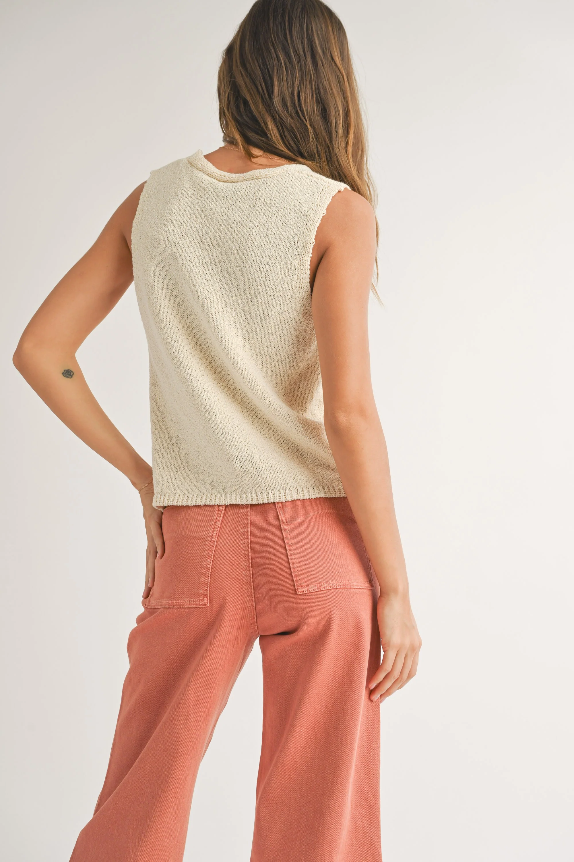 Tallulah Hook and Eye Vest