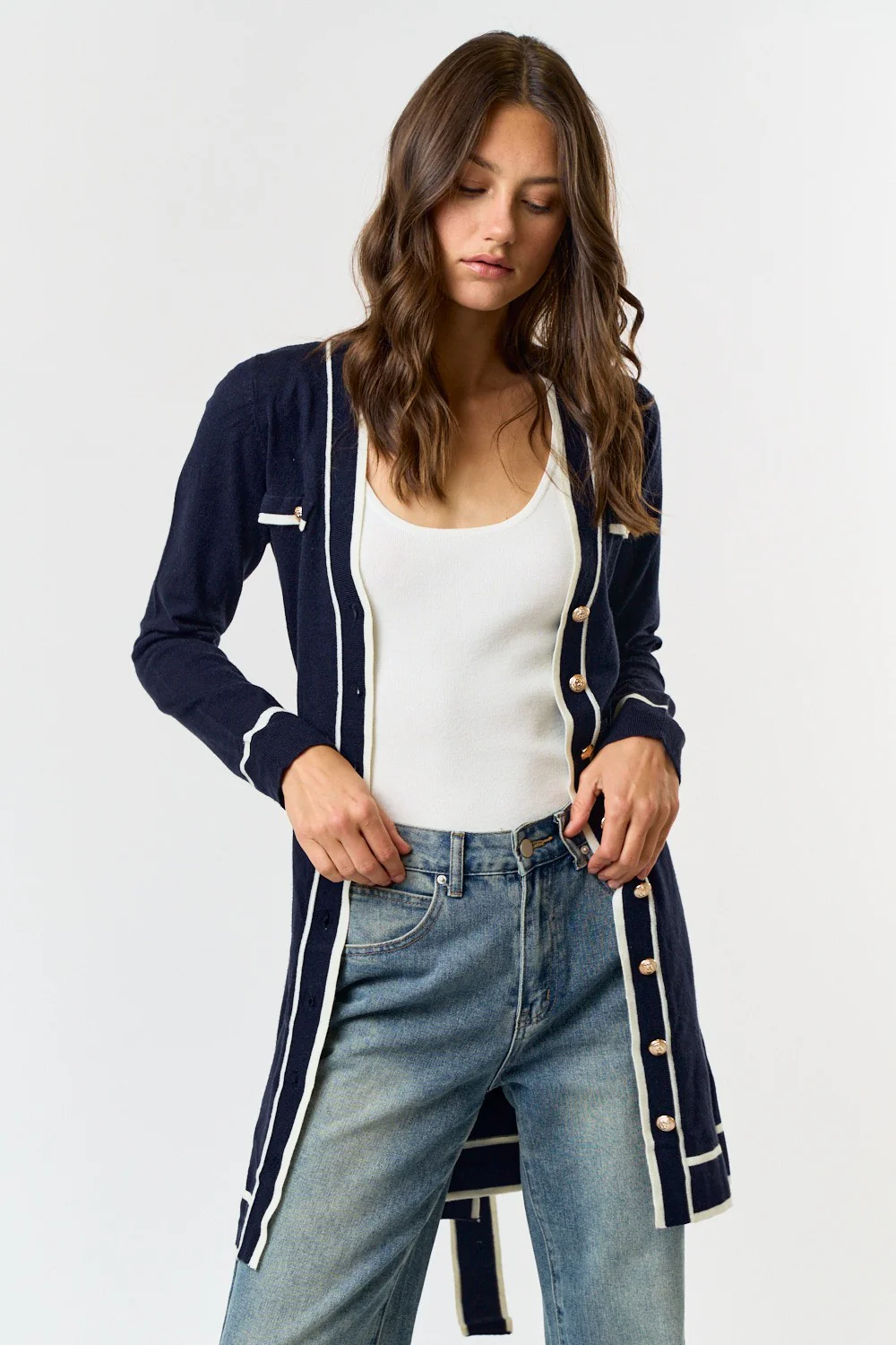 Double Duty Navy Sweater plus Dress FINAL SALE