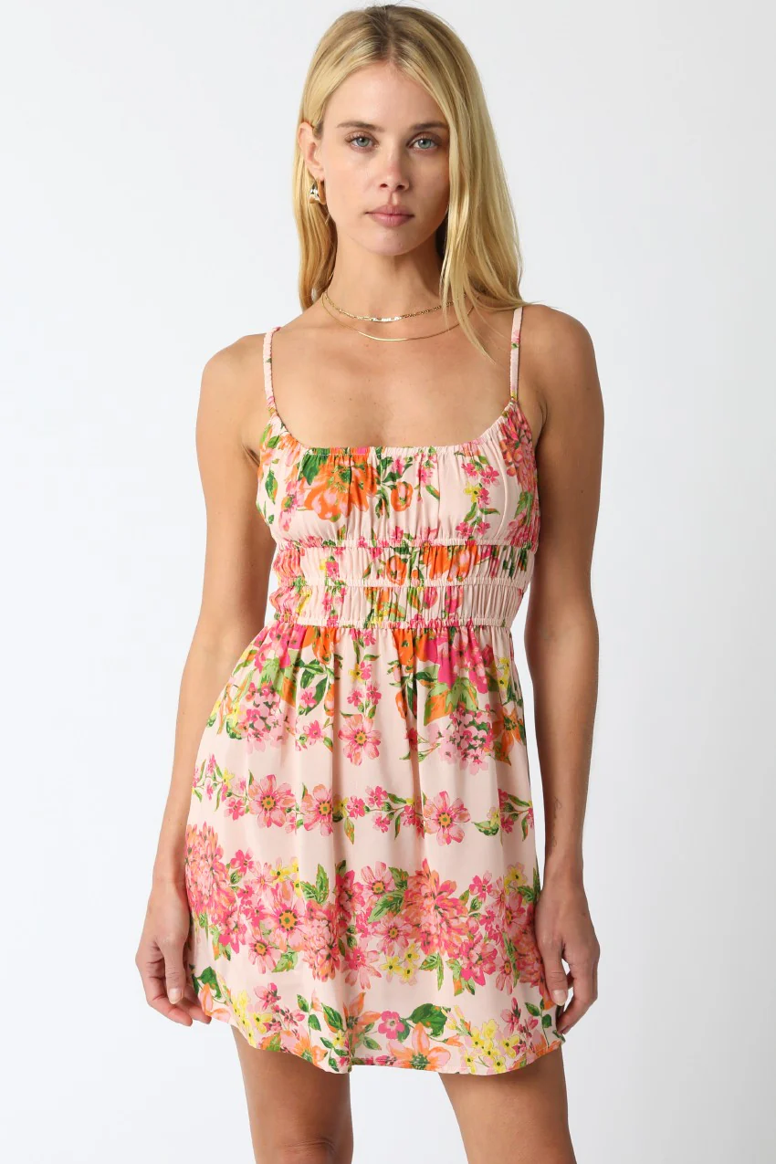 Just Peachy Mini Dress