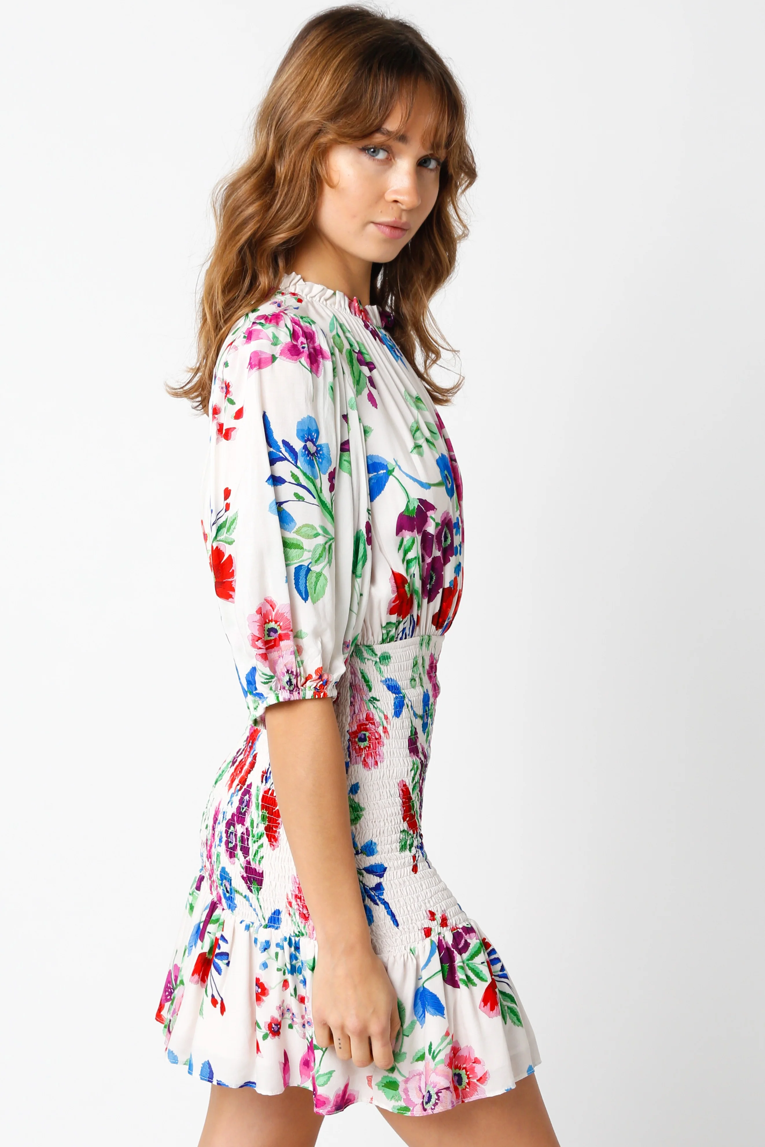 Spring Floral Mini Dress FINAL SALE