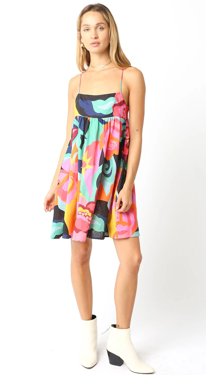 Tropical Heat Mini Dress