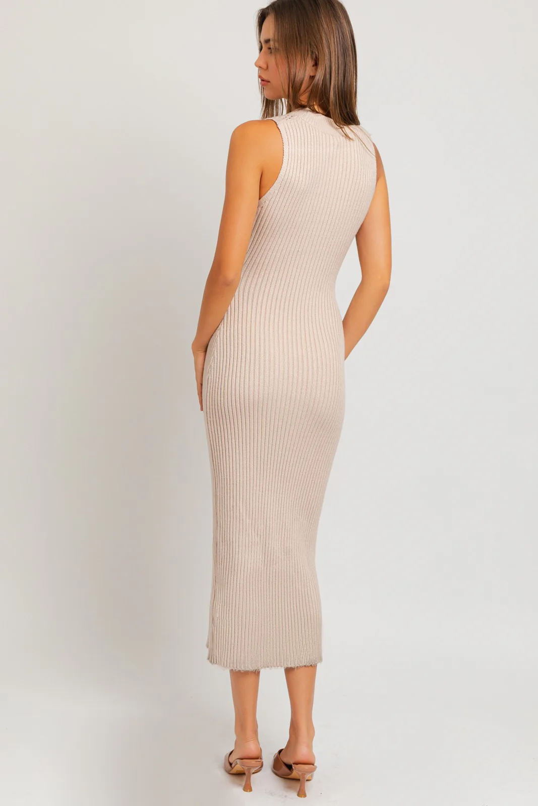 Lasting Love Mock Neck Knit Dress