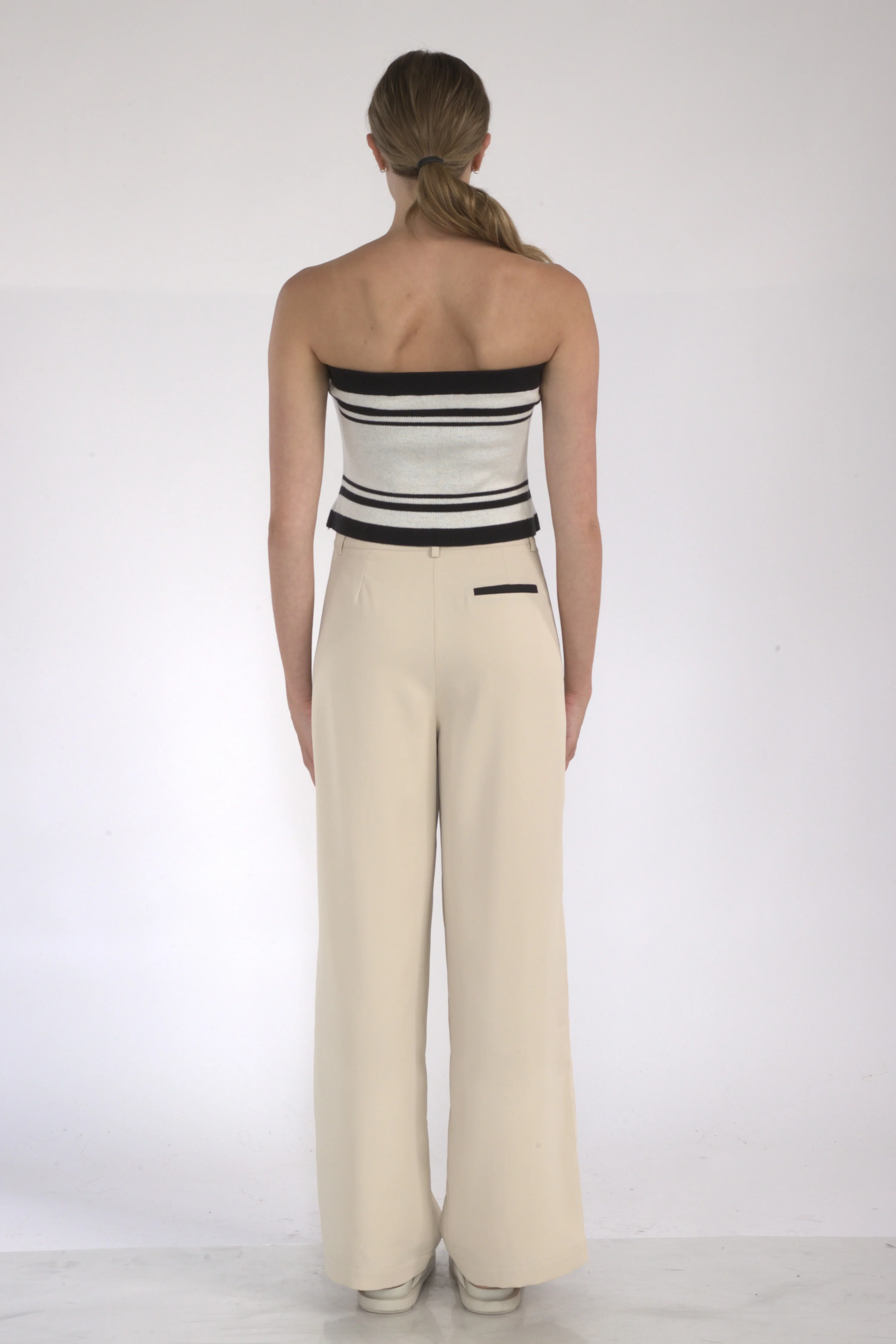 Mecca Striped Tube Top