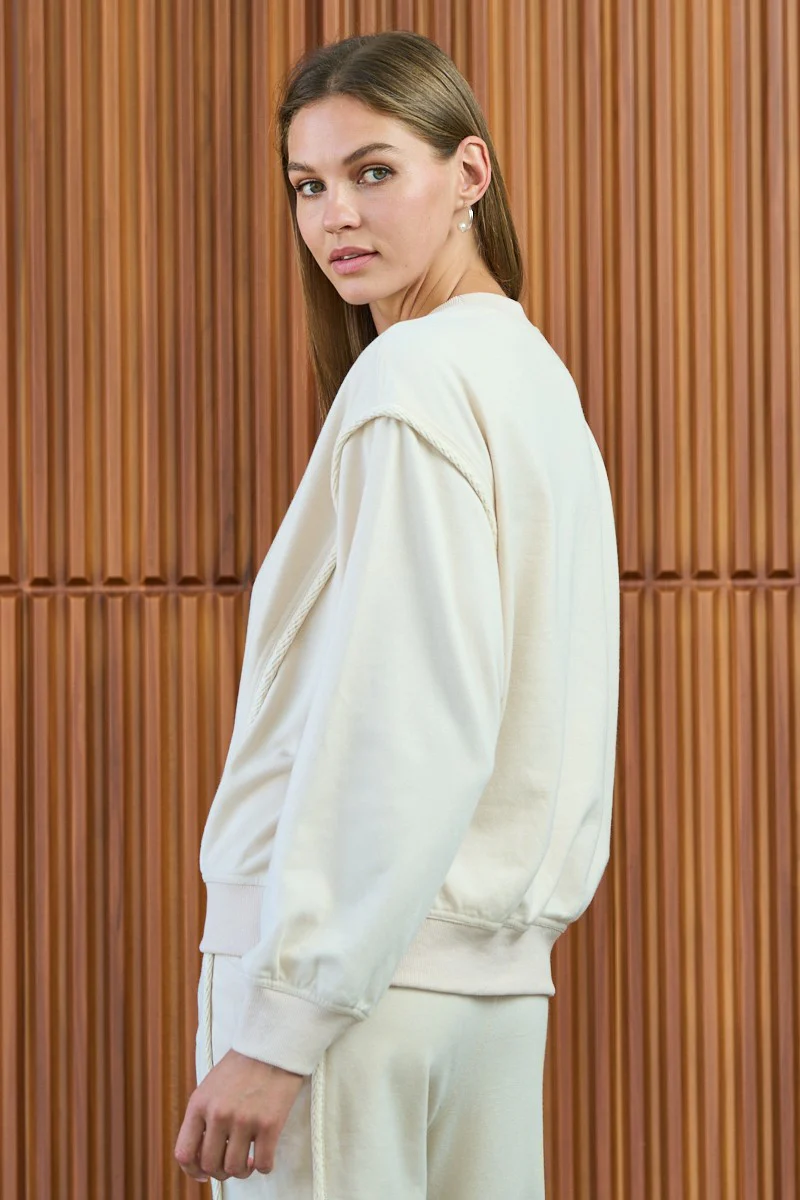 Layla Rope Detail Sweatshirt