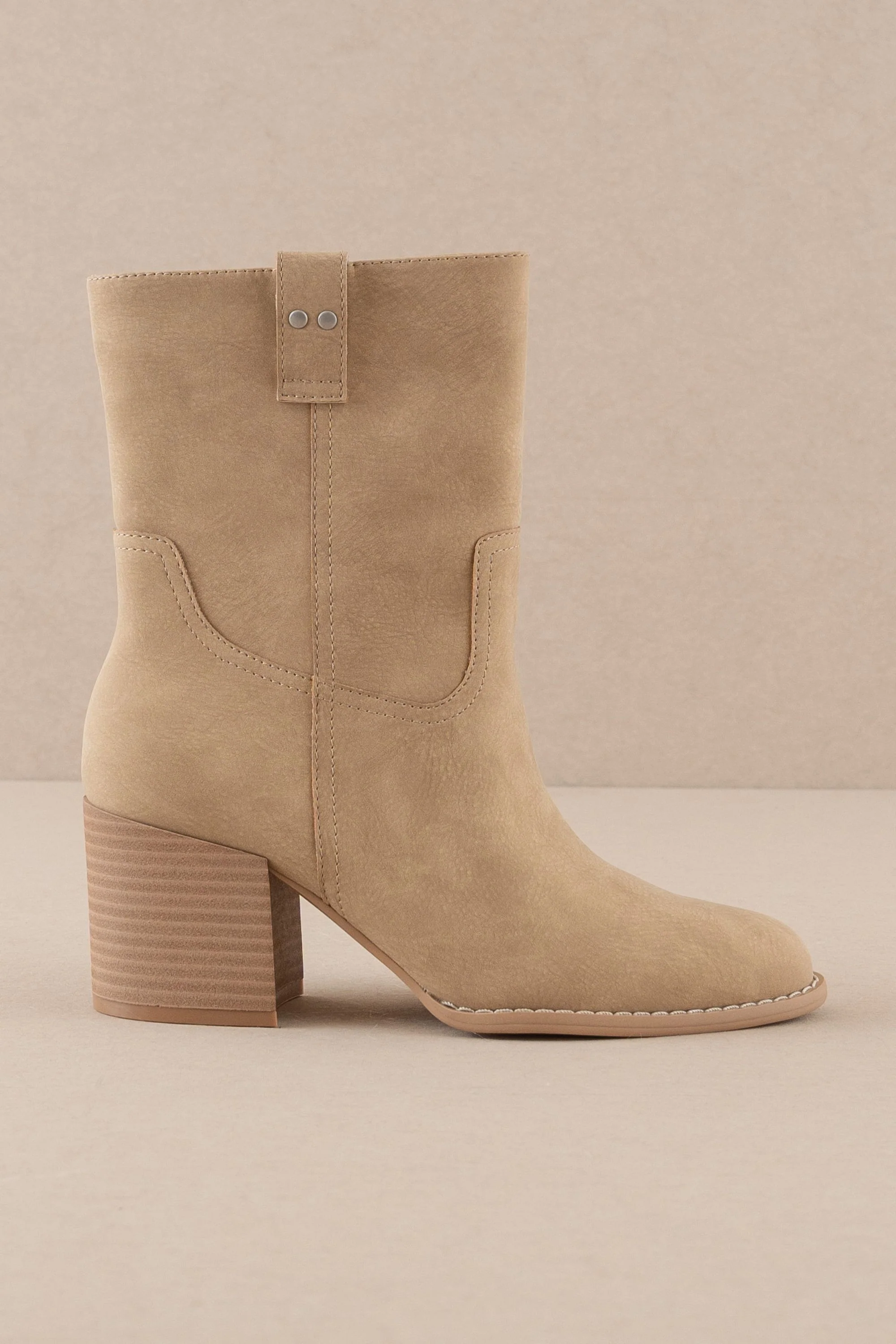 Classic Vegan Suede Bootie