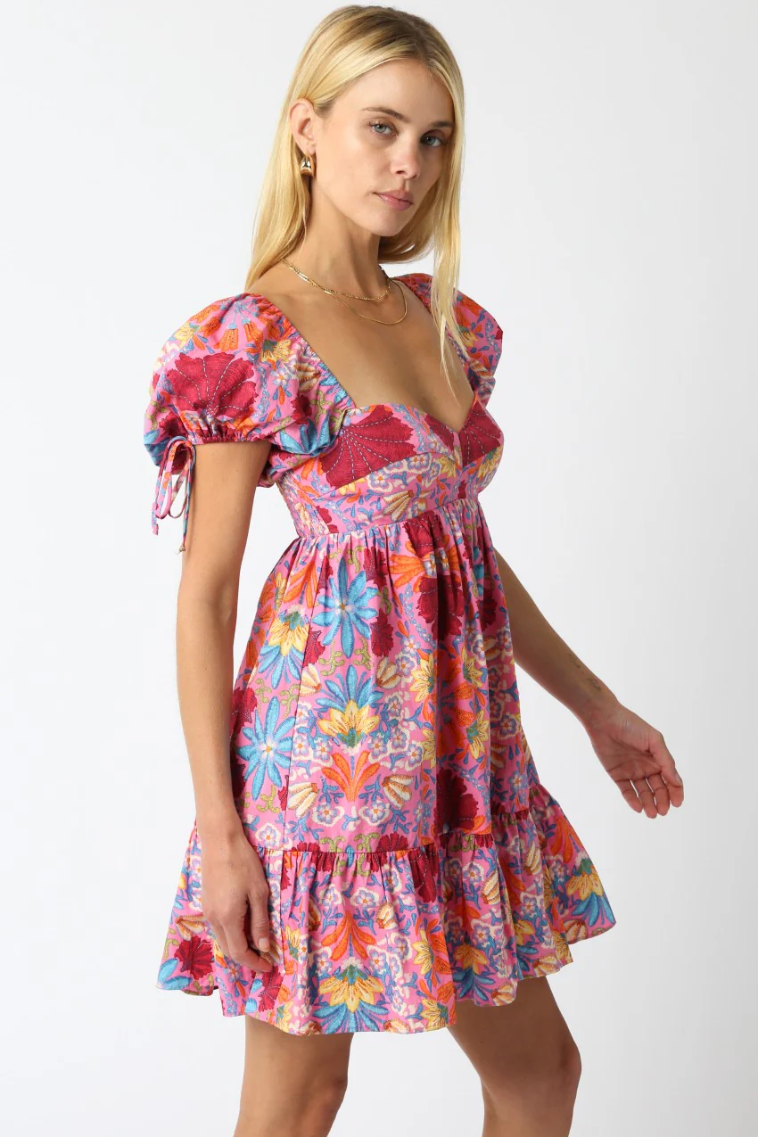 Tropical Punch Mini Dress