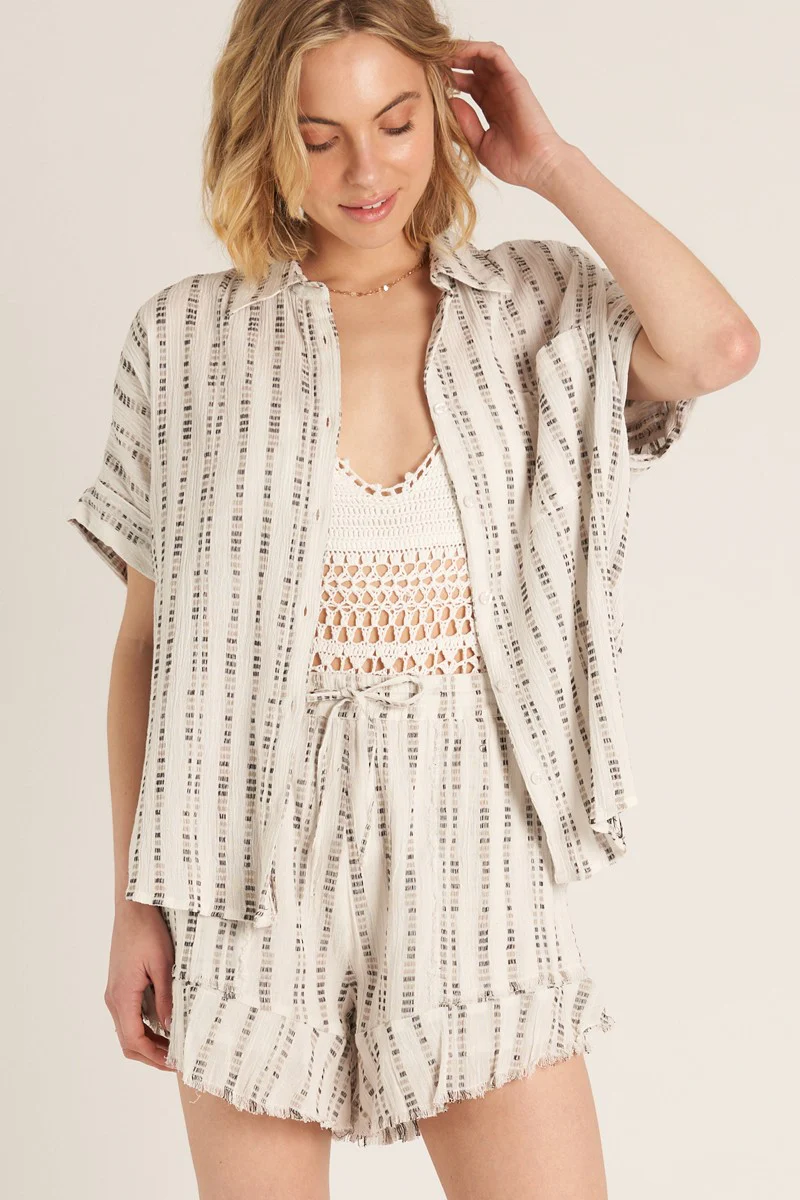 Bohemia Crinkle Textured Short FINAL SALE