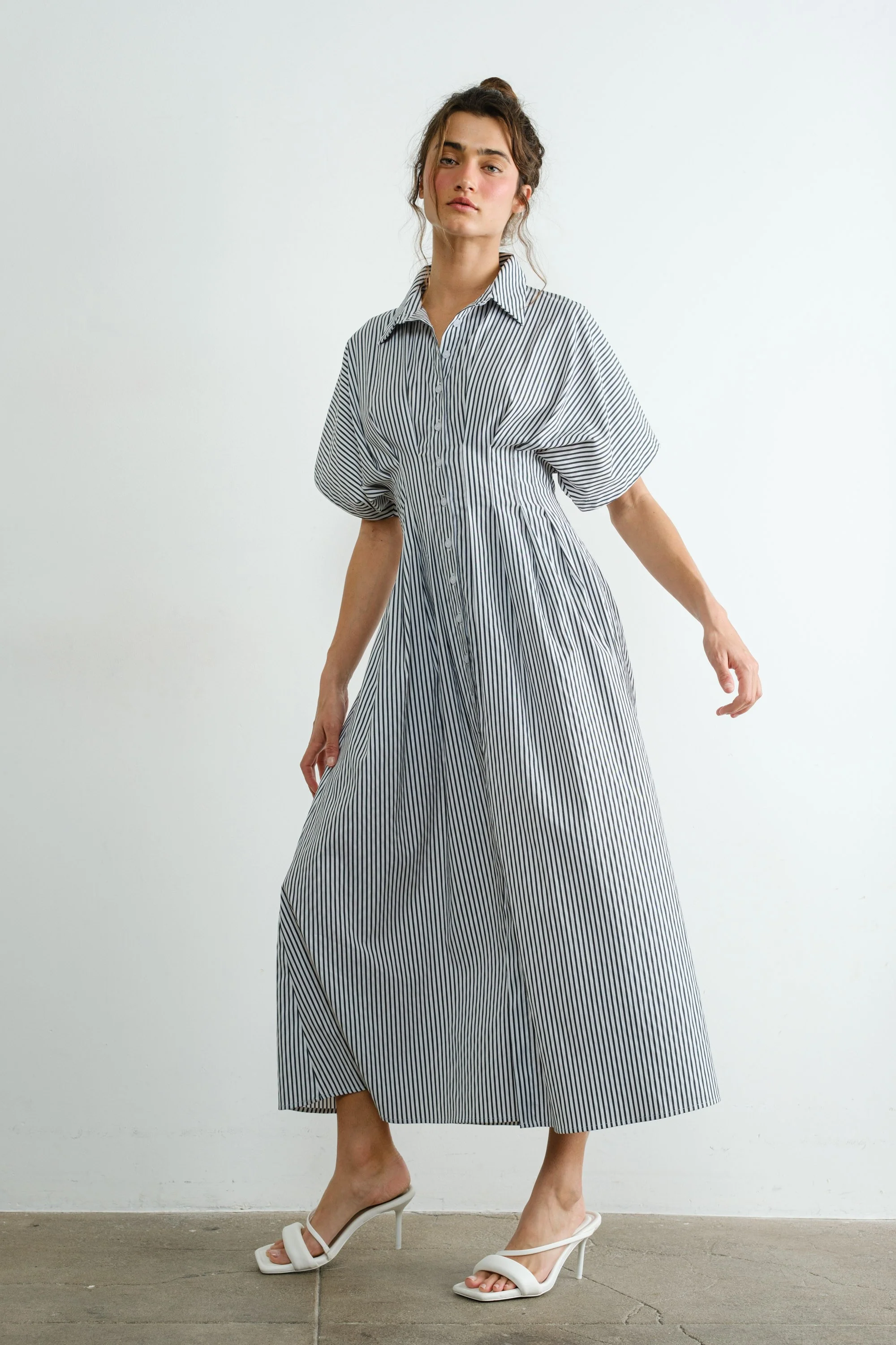 Nantucket Stripe Maxi Dress