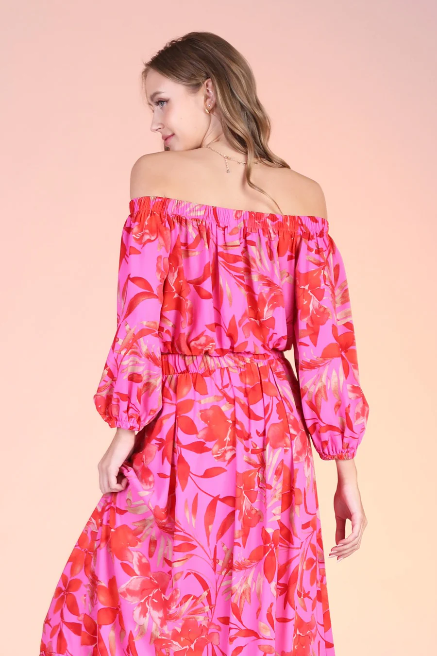 Summer Swing Two Piece Set Off Shoulder Top and Skirt FINAL SALE