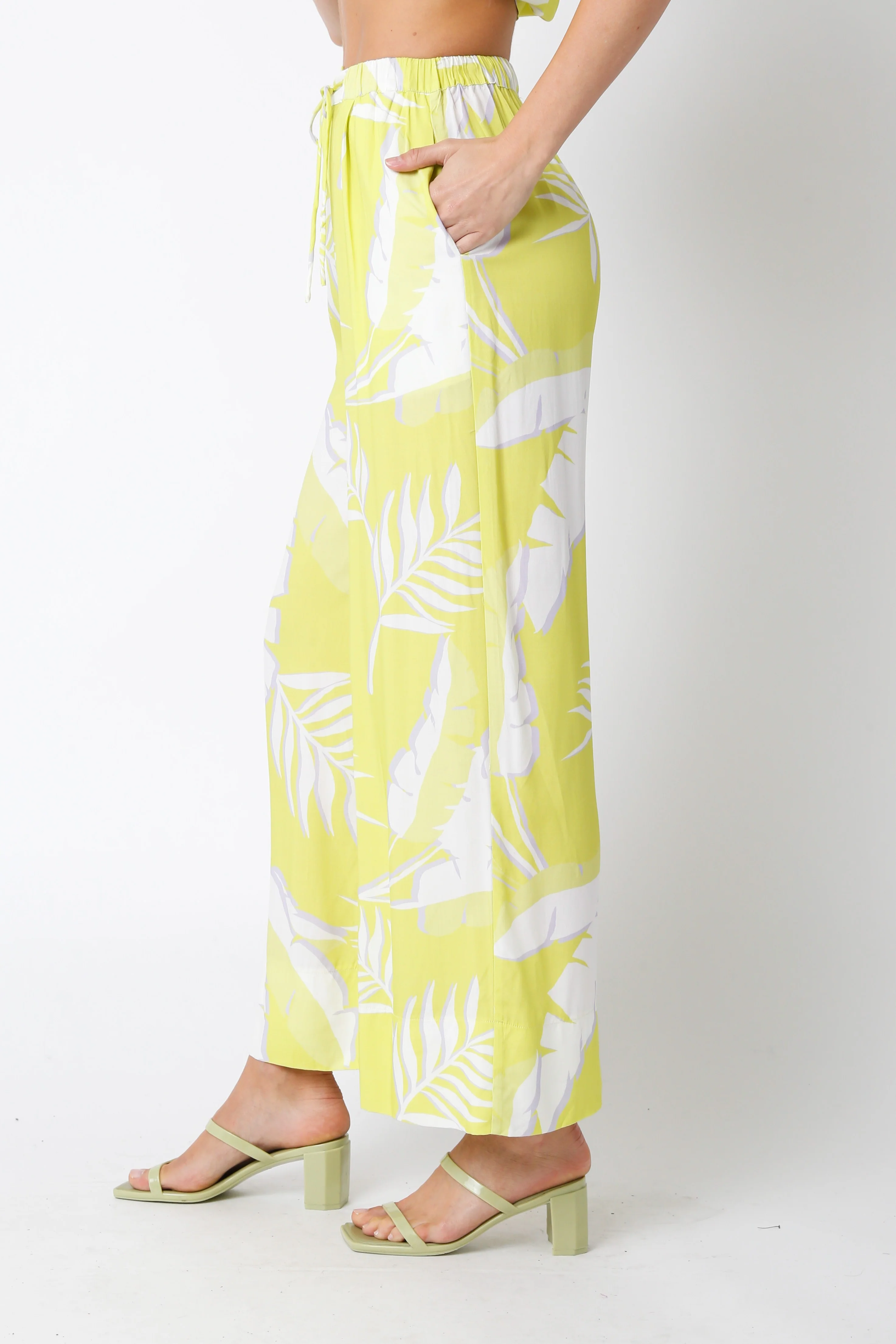 Lemon and Lime Beach Pant