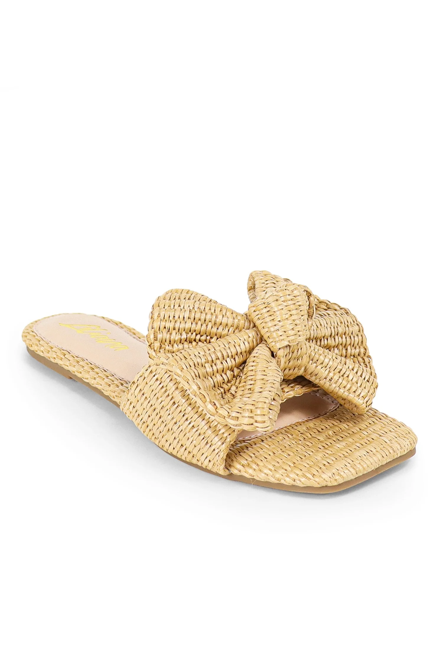 Raffia Bow Sandal