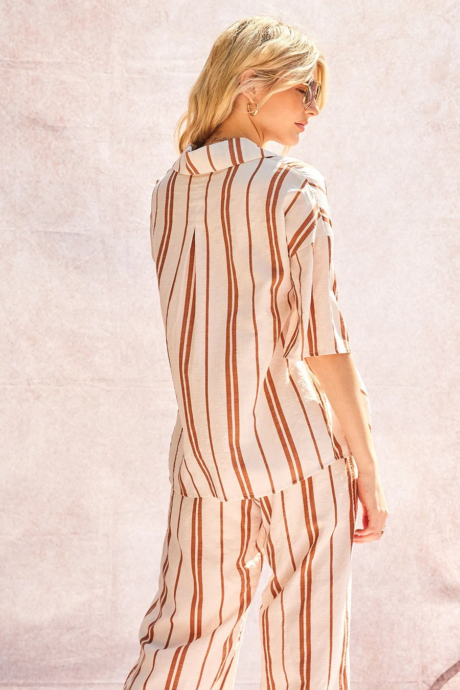 Balboa Island Striped Two Piece Set FINAL SALE