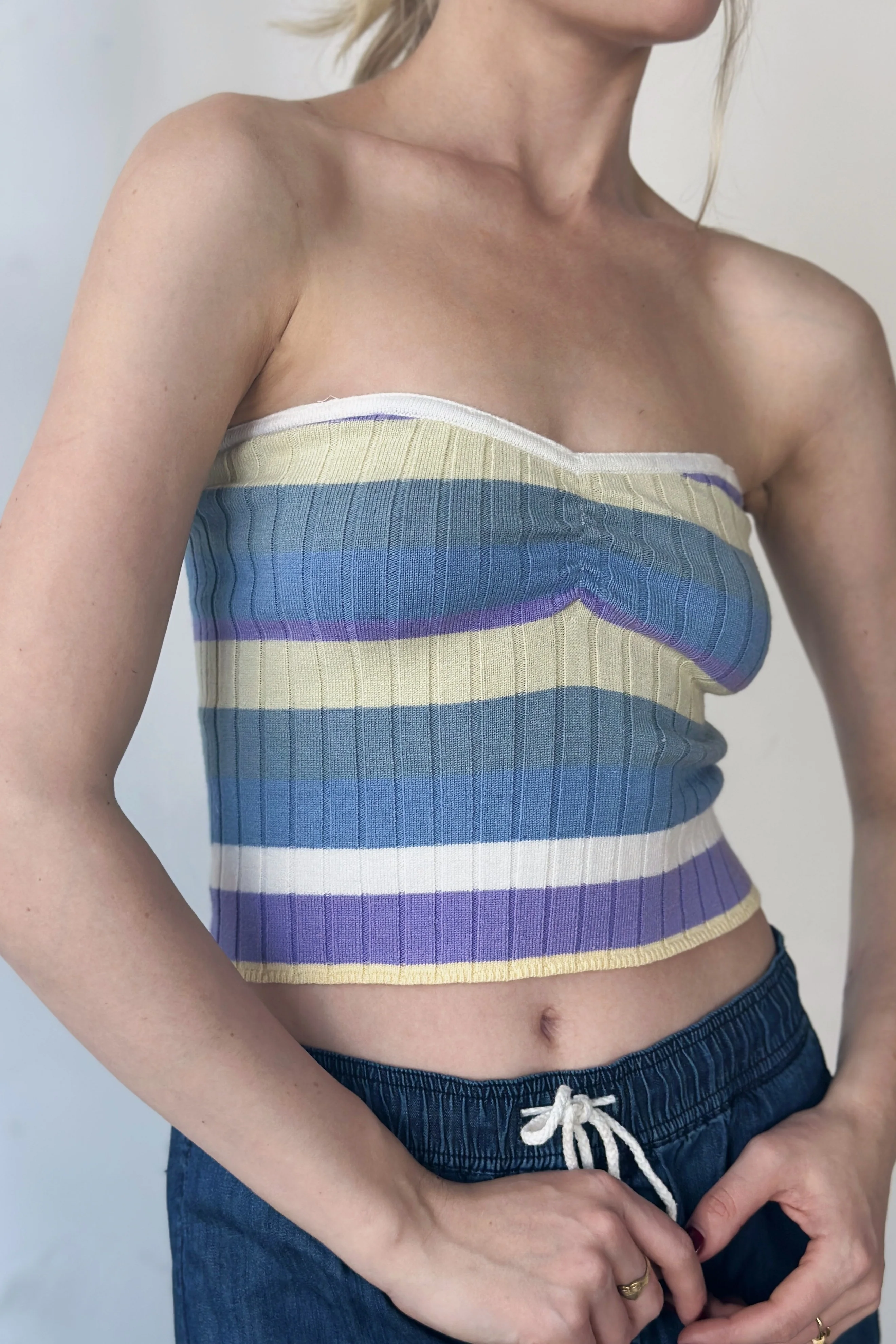 Old School Tube Top Stripe FINAL SALE