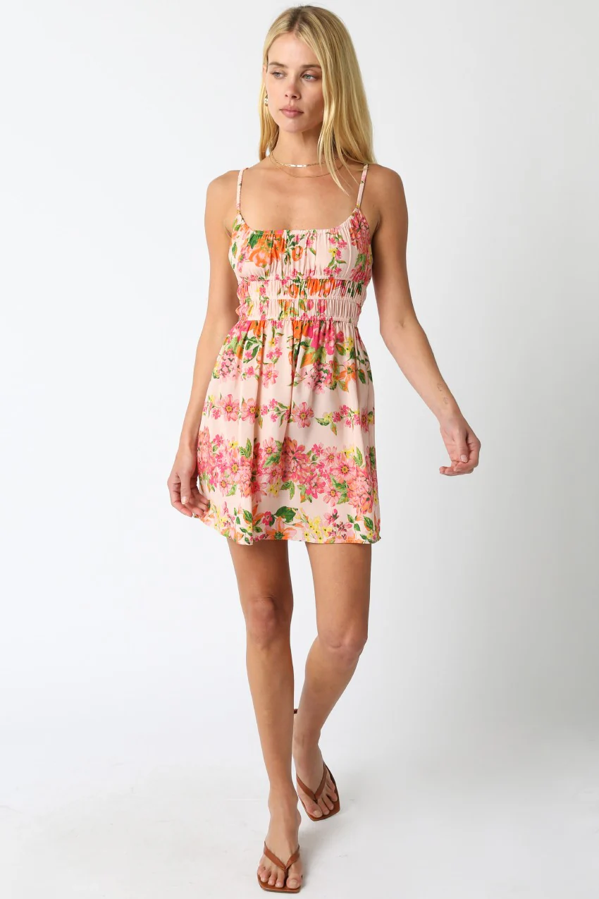 Just Peachy Mini Dress