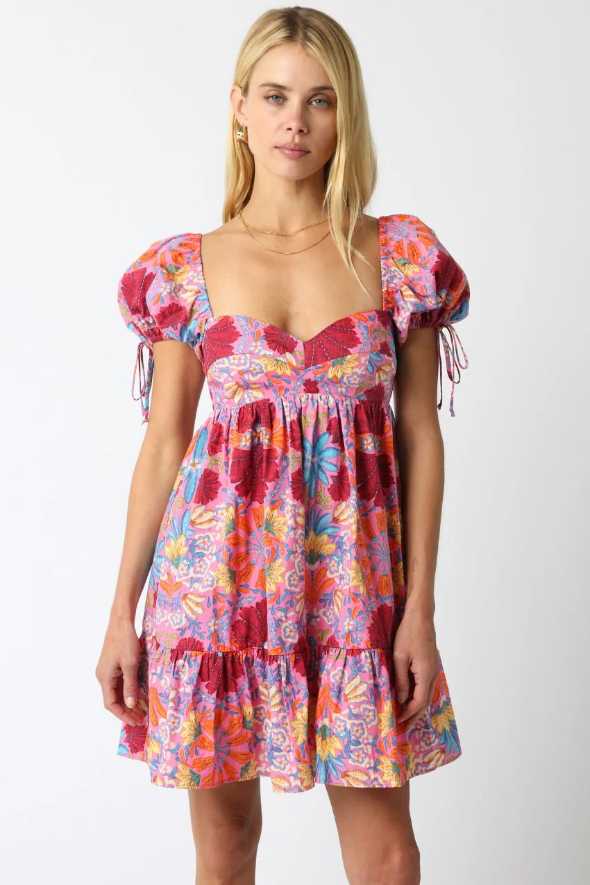 Tropical Punch Mini Dress