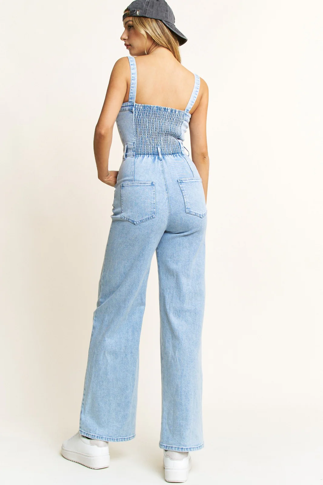 Perfect Match Denim Jumpsuit