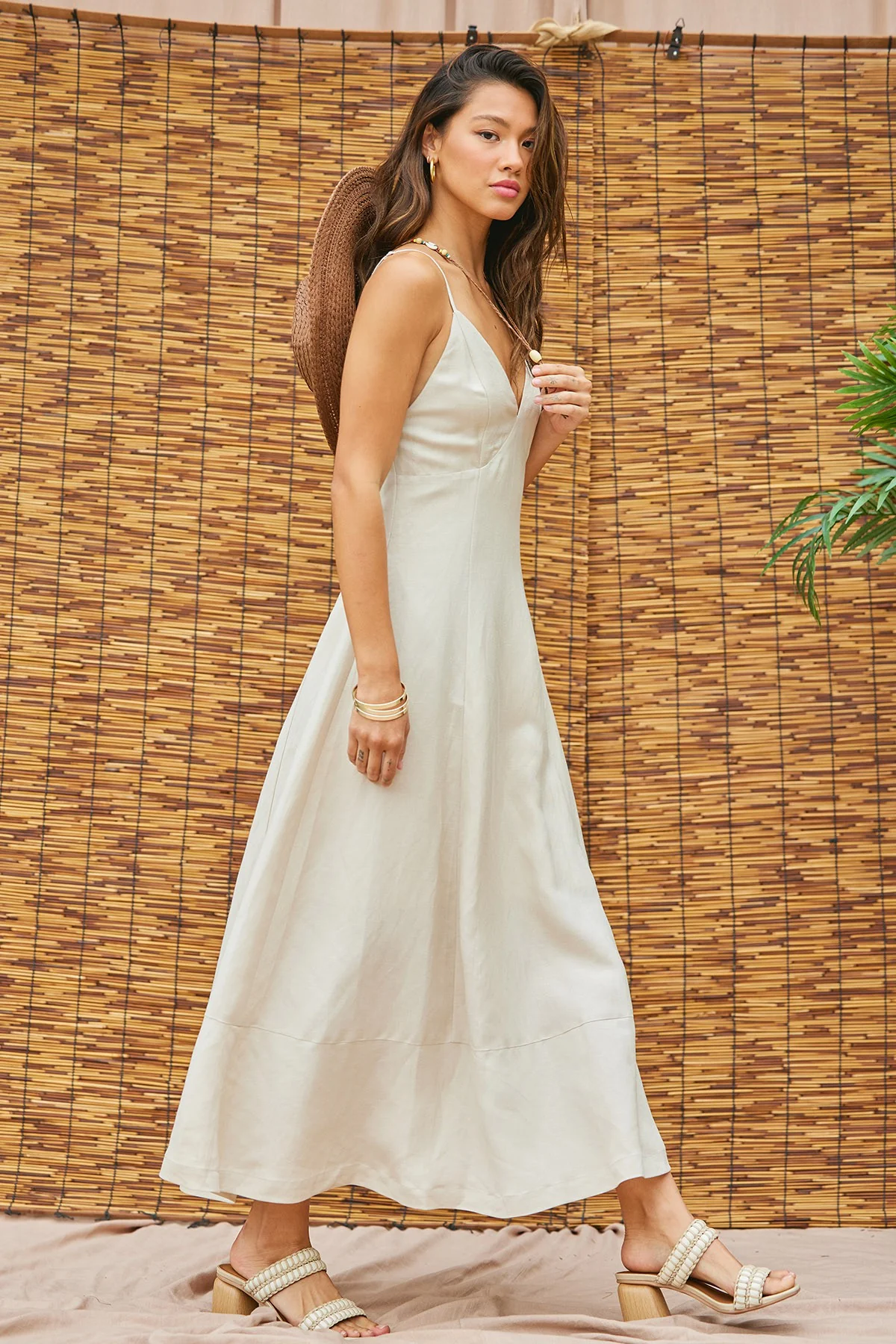 Midsummer Night's Dream Linen Dress FINAL SALE