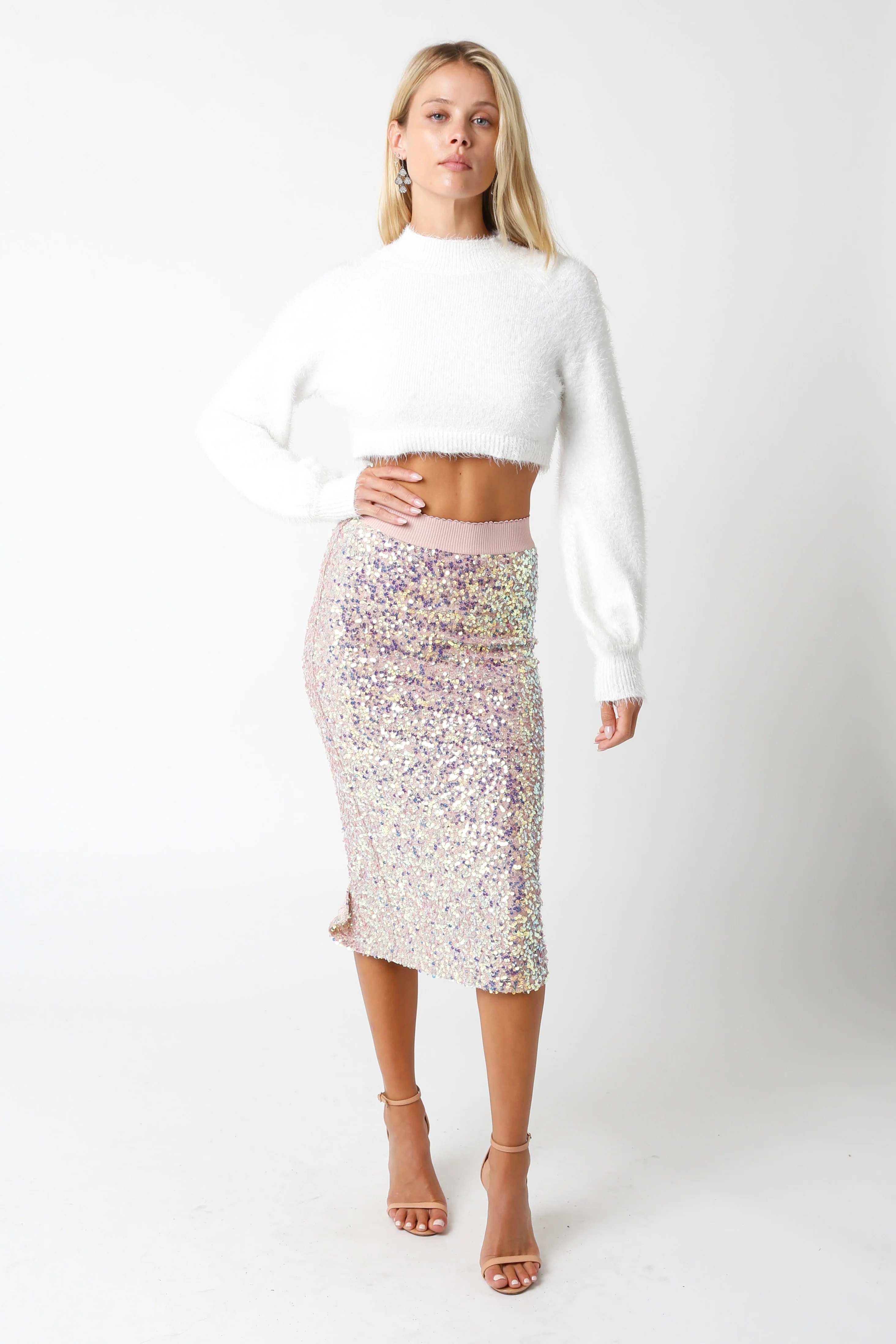 My Way Sequin Skirt