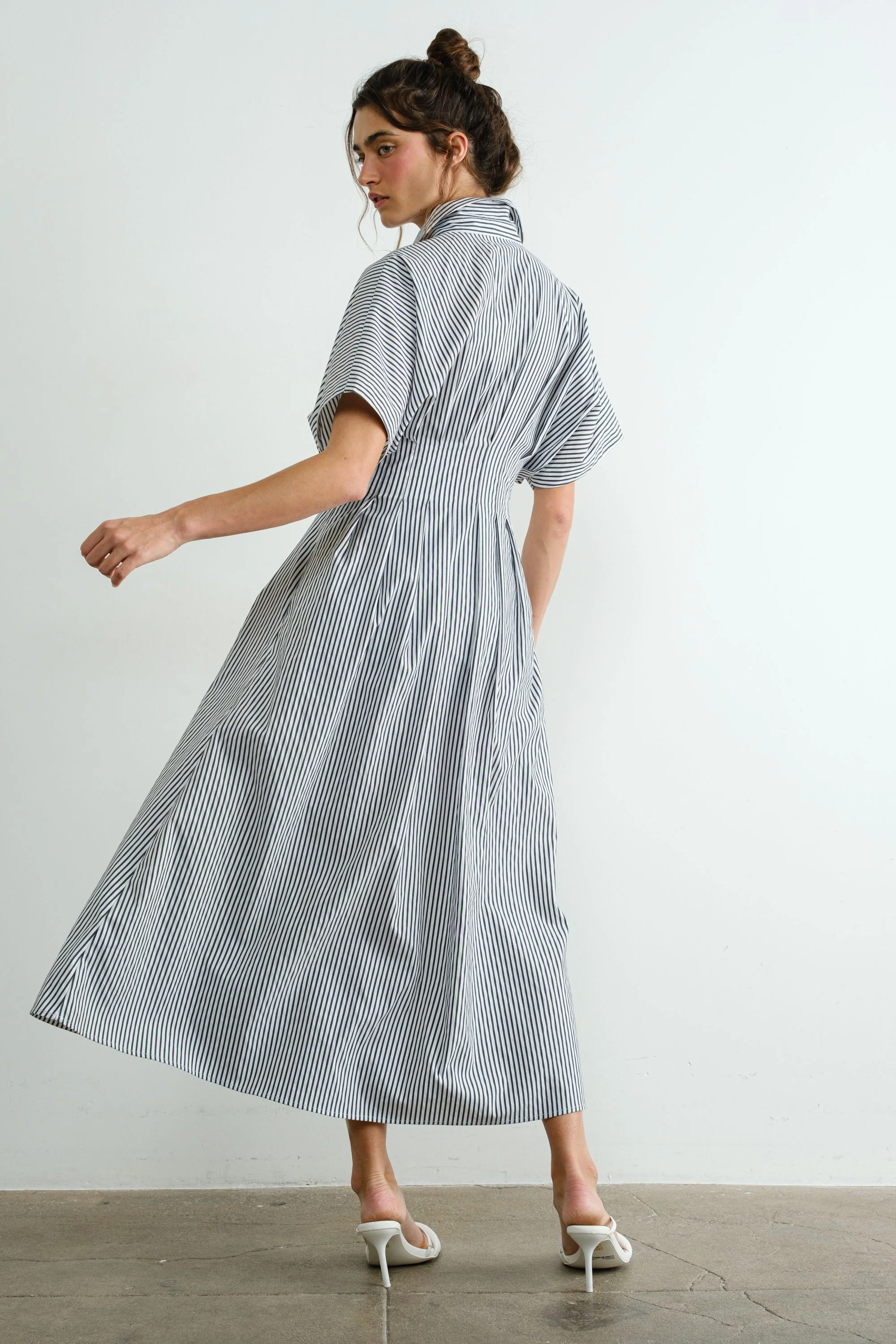 Nantucket Stripe Maxi Dress