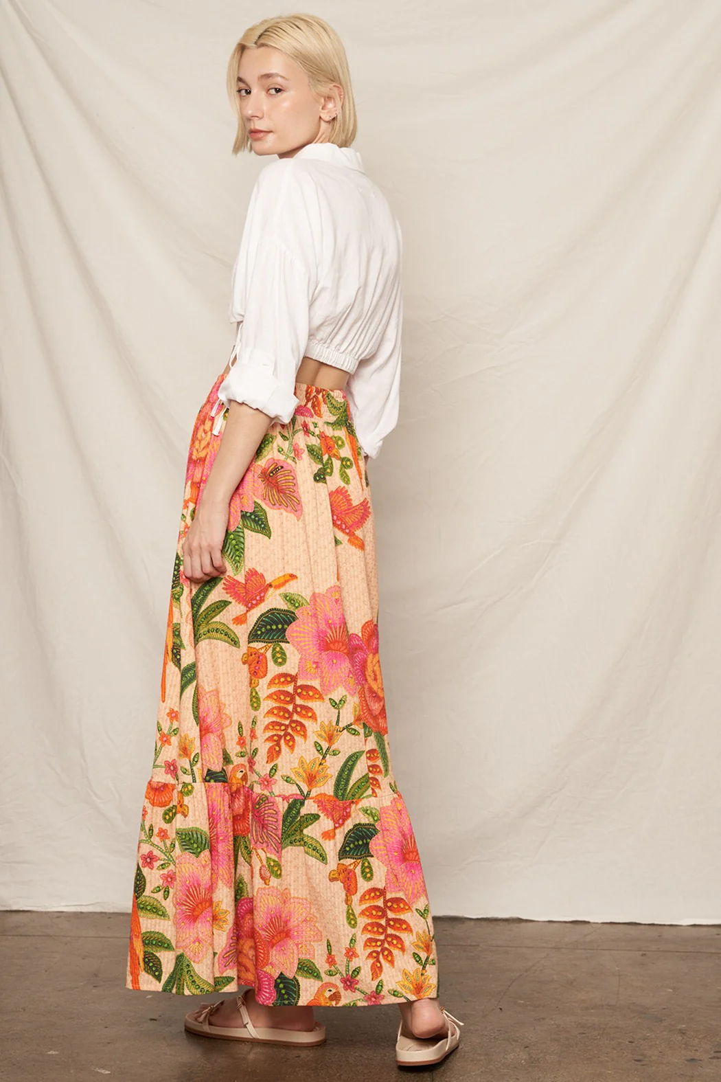 South of the Equator Printed Maxi Skirt