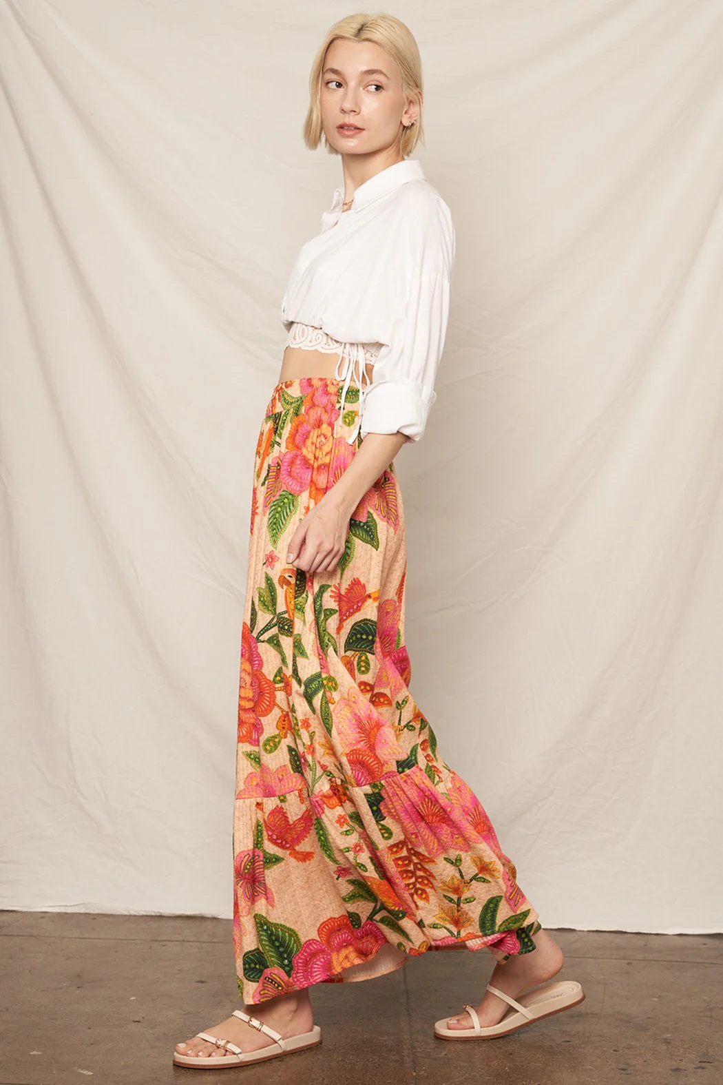 South of the Equator Printed Maxi Skirt