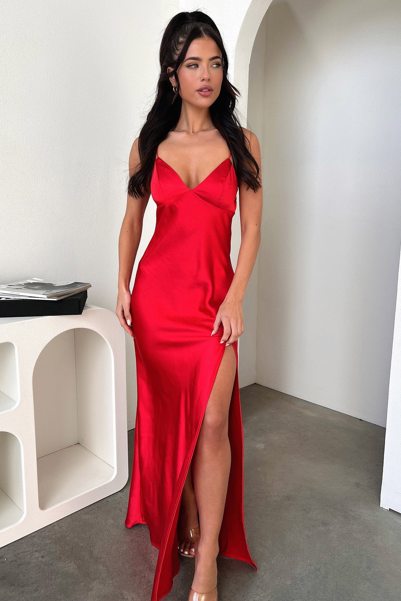 Jennifer Maxi Dress - Red