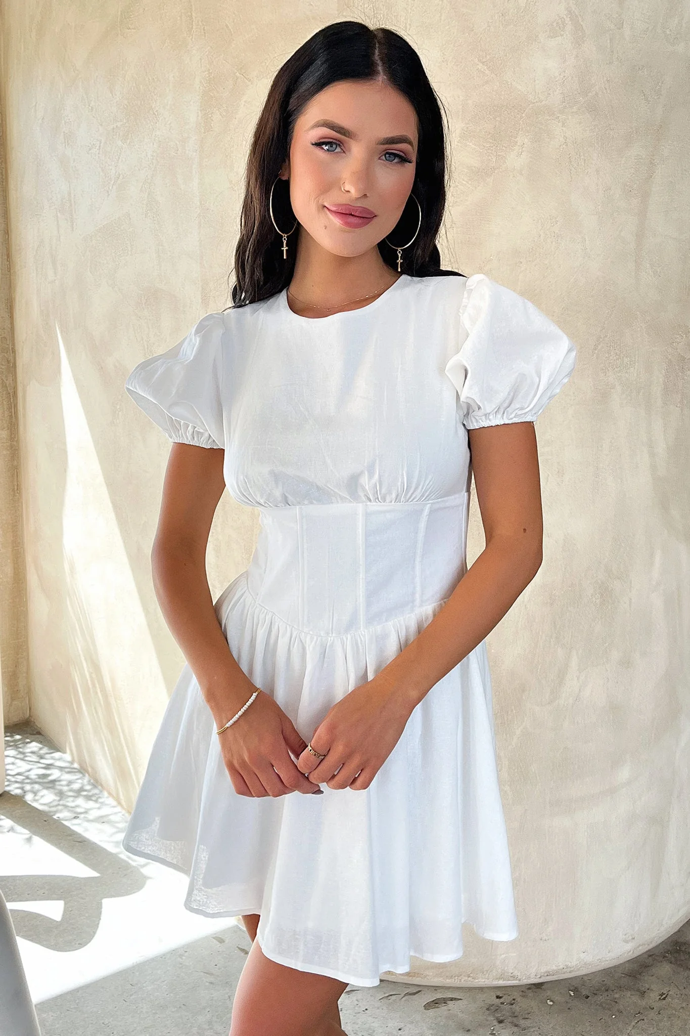 Jordyn Dress - White