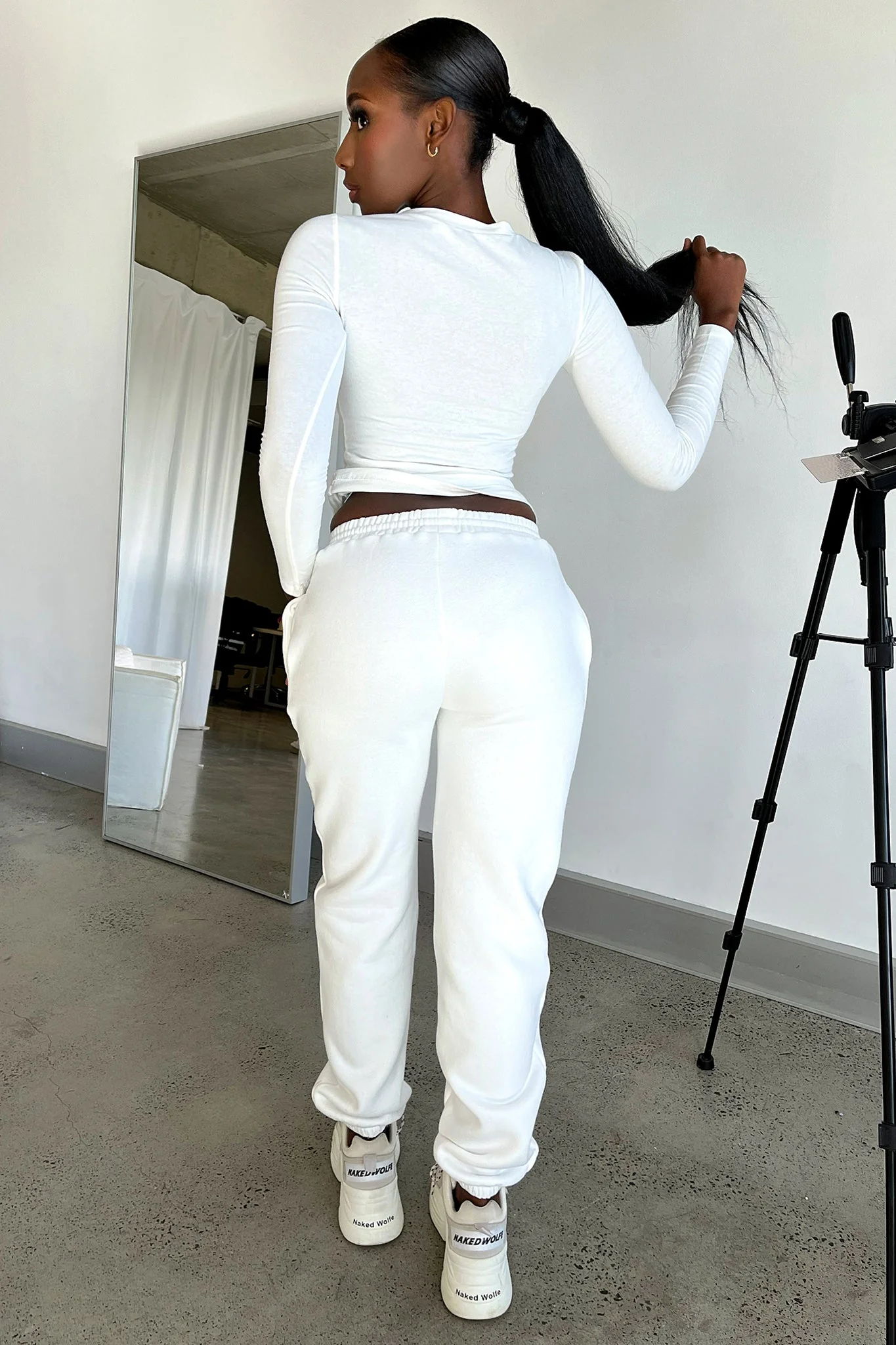 Series 5 Long Sleeve Tee - White